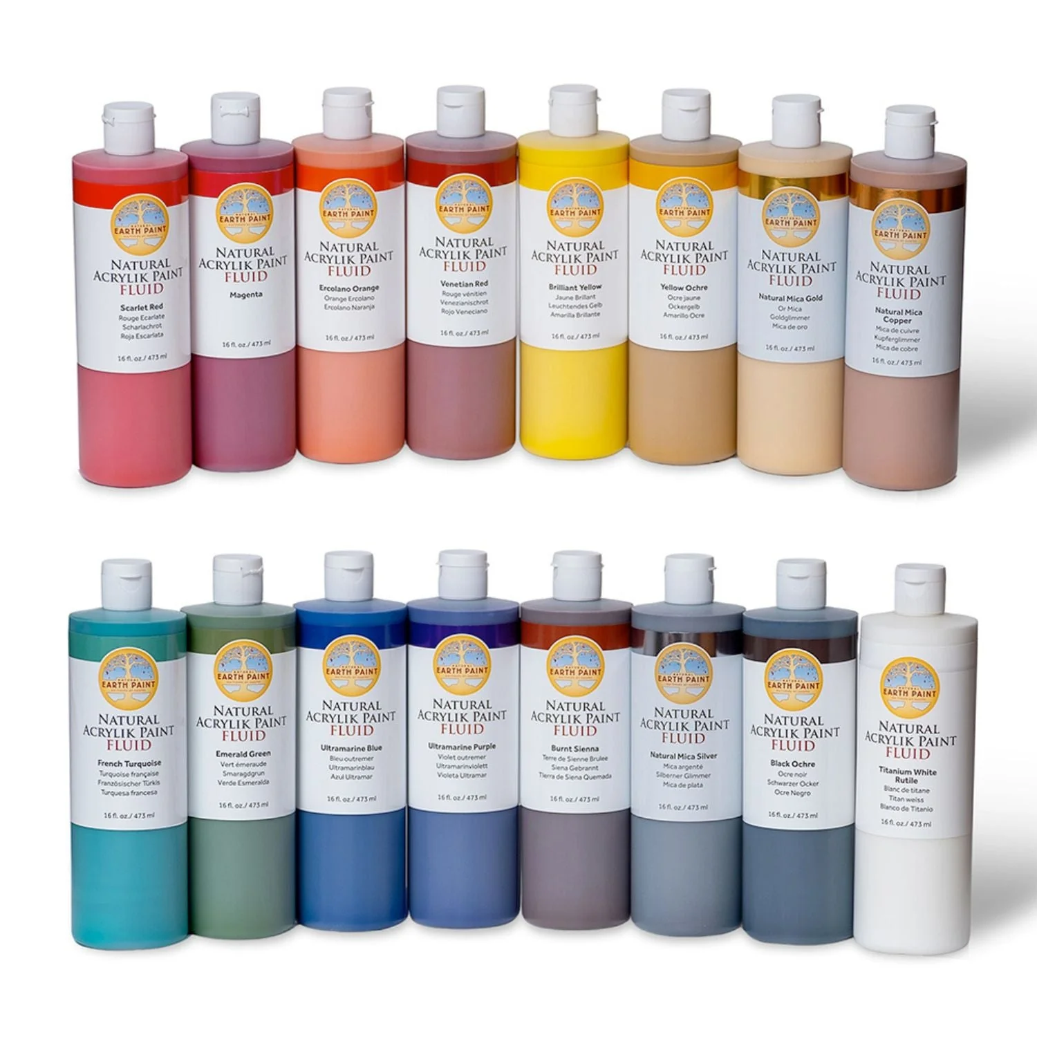 Fluid - Natural Acrylik Paint Full Sets - Image 10