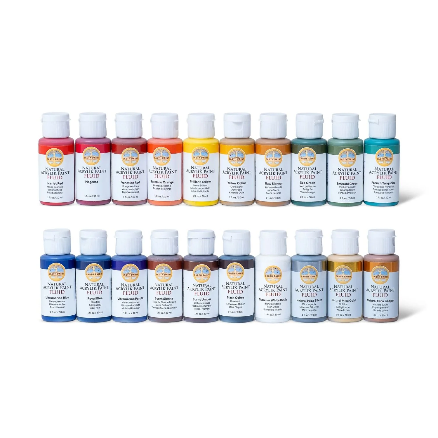 Fluid - Natural Acrylik Paint Full Sets - Image 8