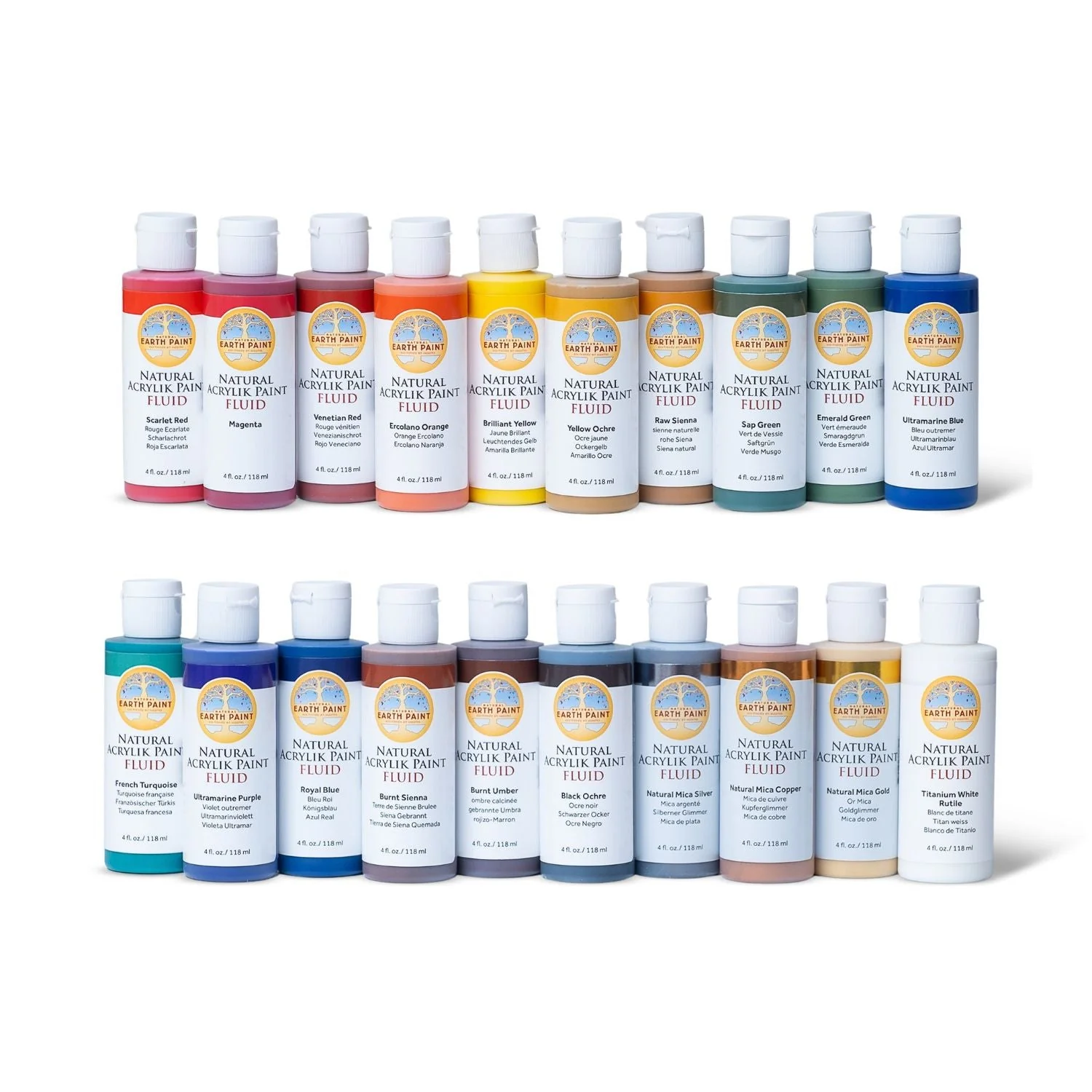 Fluid - Natural Acrylik Paint Full Sets - Image 9