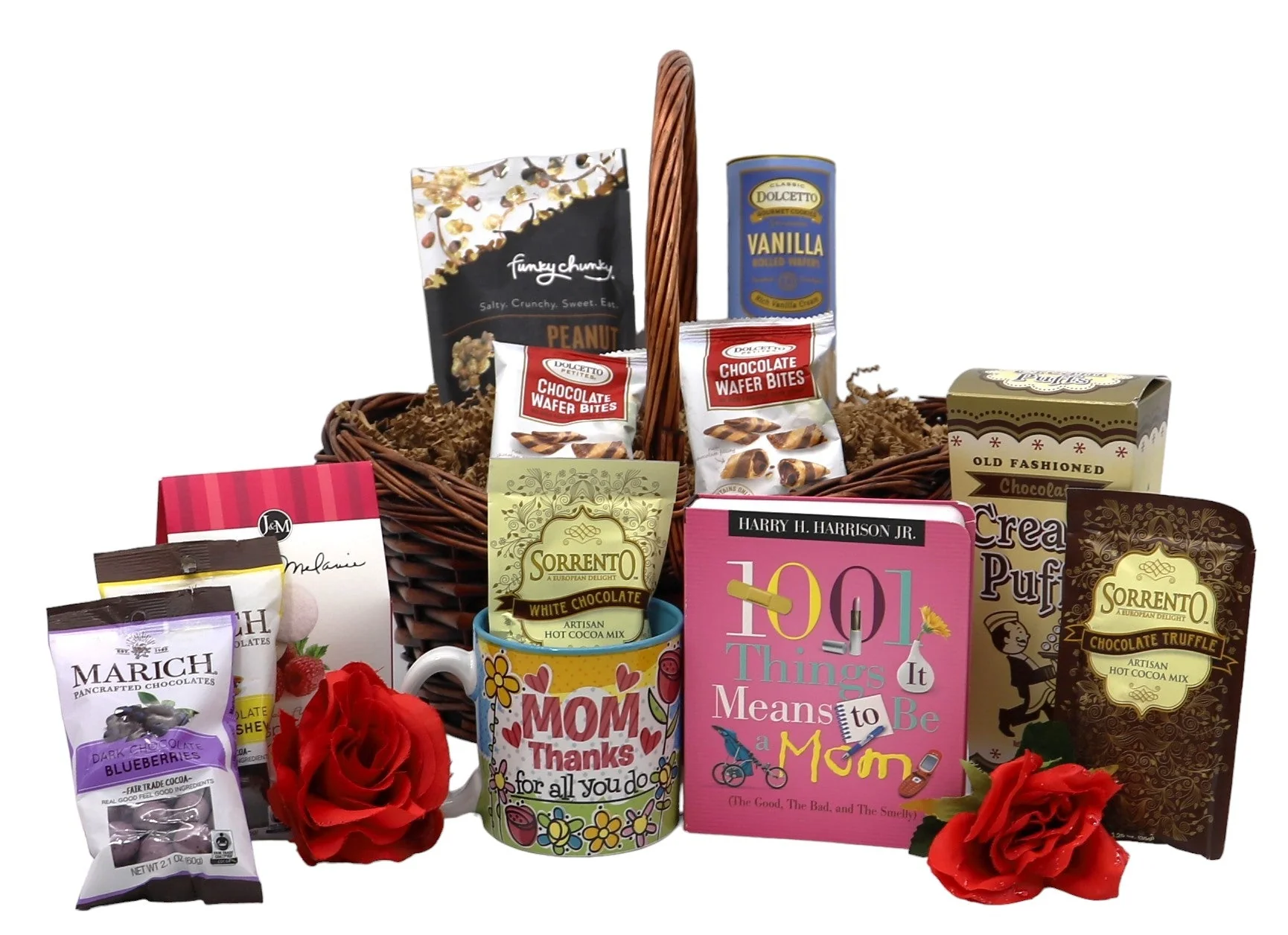 For Mom with Love Gift Basket - Image 2