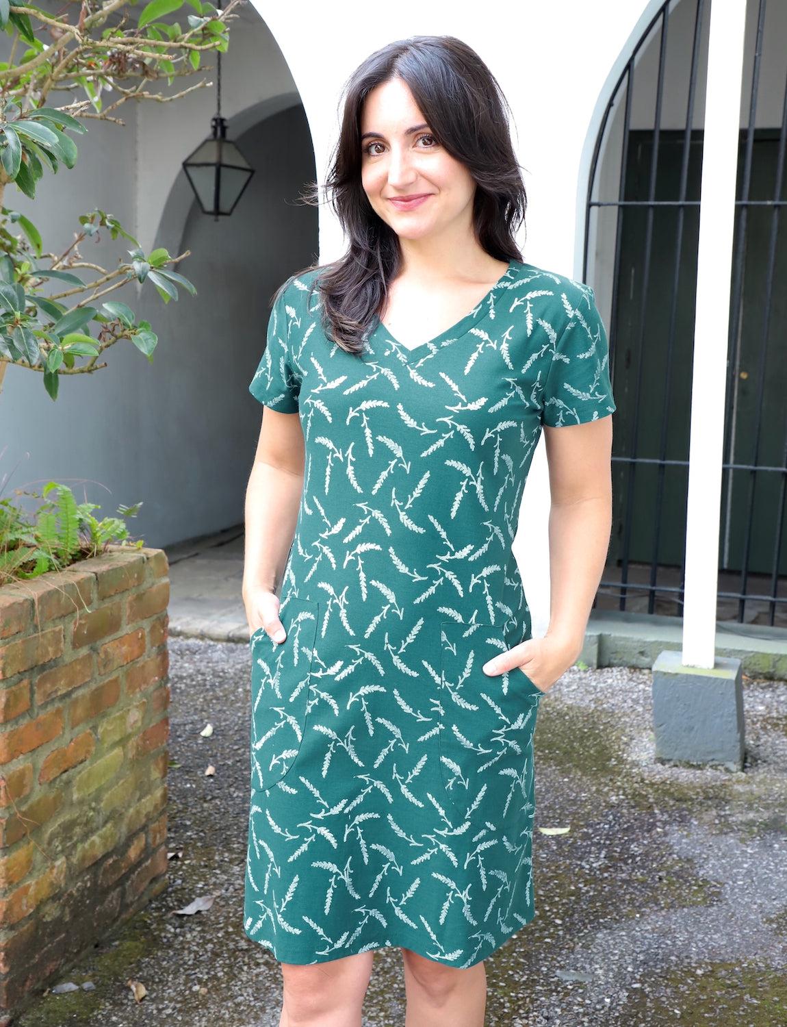 Forest Organic Shift Dress - Image 3