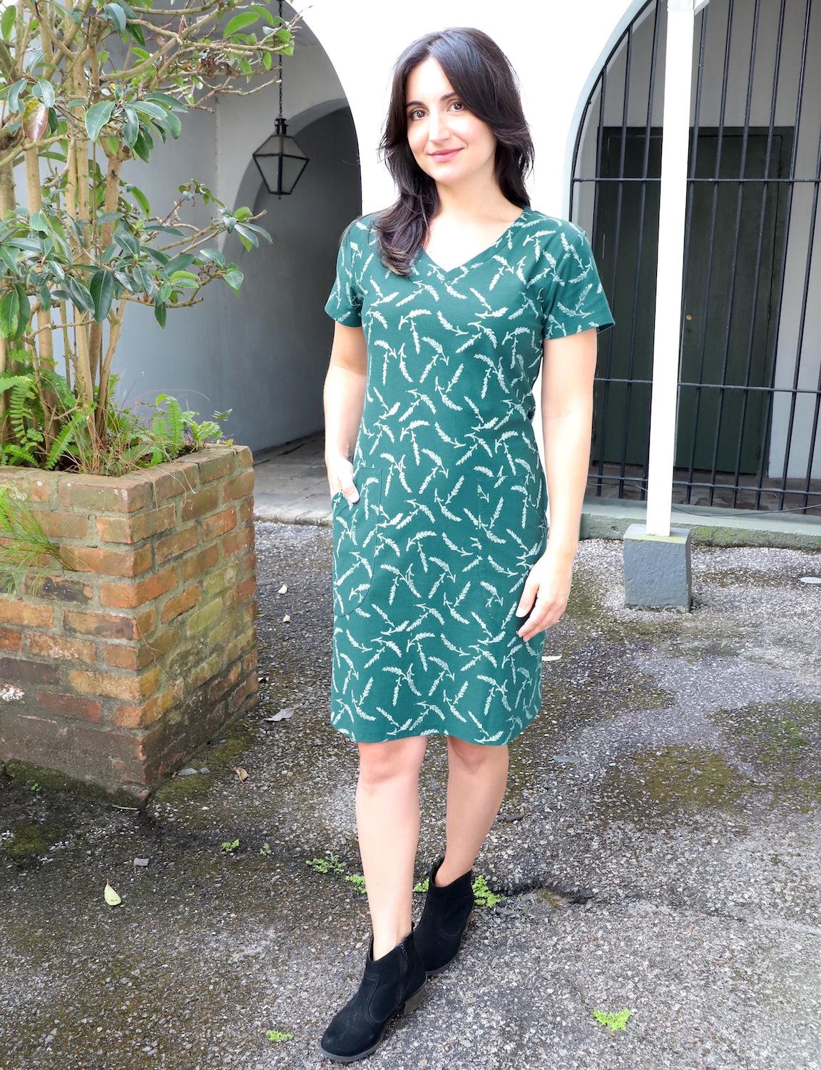 Forest Organic Shift Dress - Image 4