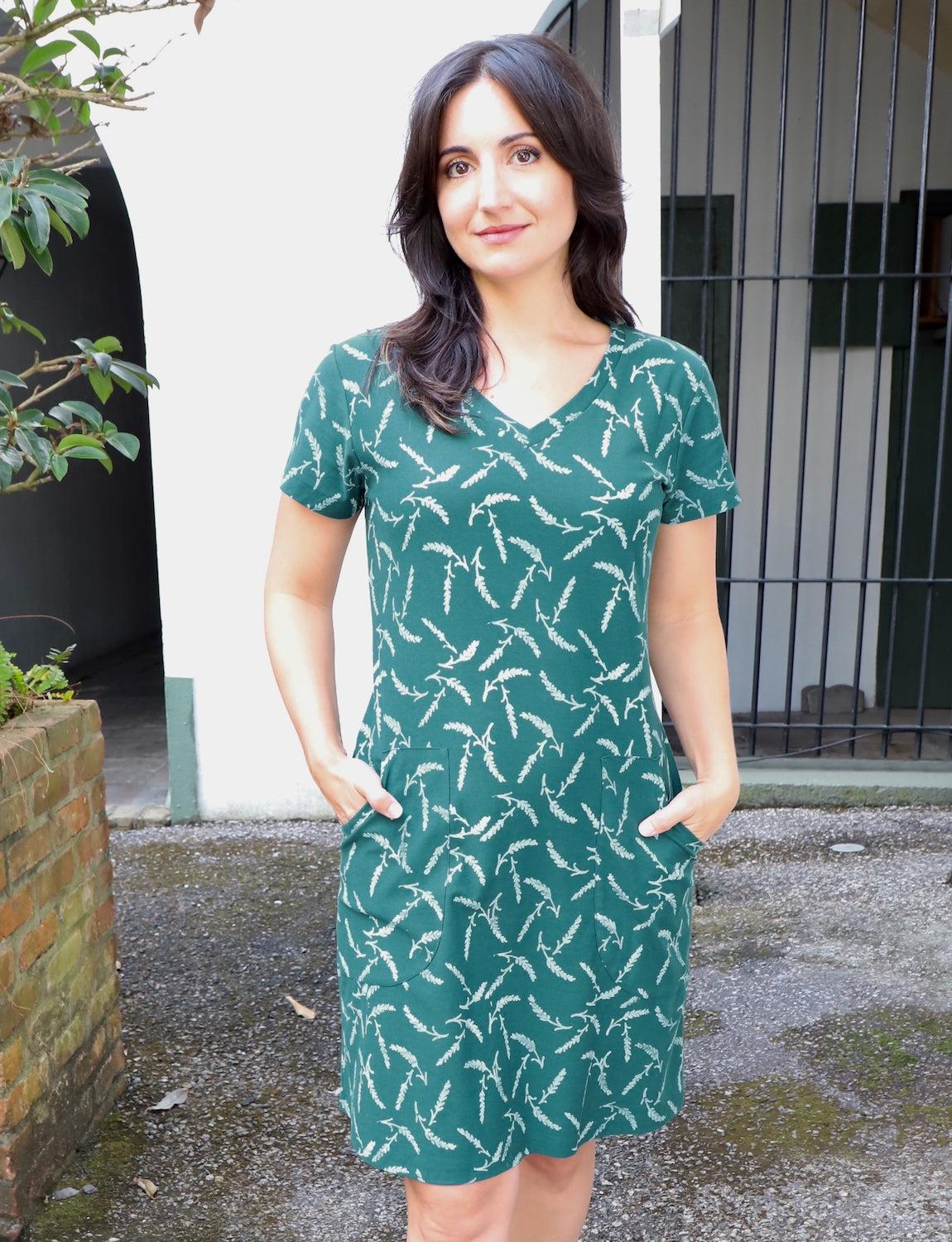 Forest Organic Shift Dress - Image 5