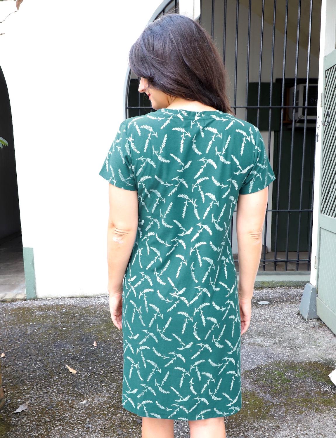 Forest Organic Shift Dress - Image 6