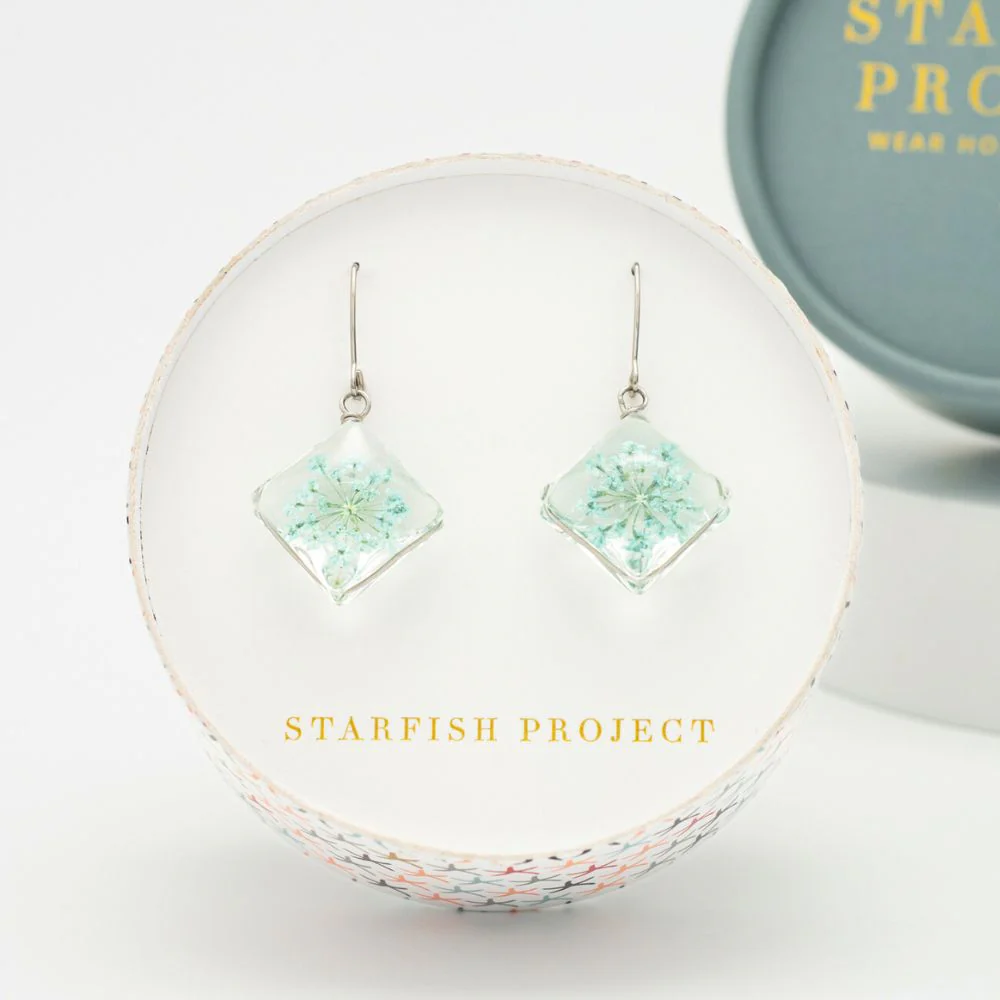 Forever Mint in Bloom Earrings - Image 3