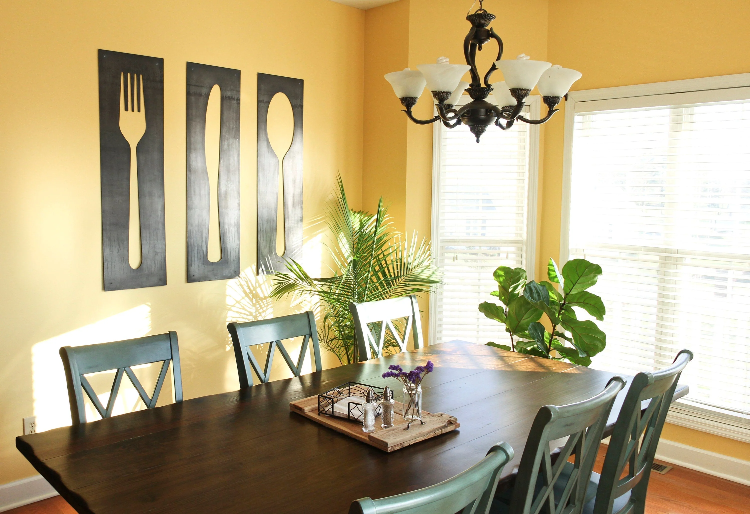 Fork Knife Spoon Wall Art Panel Set - Image 7