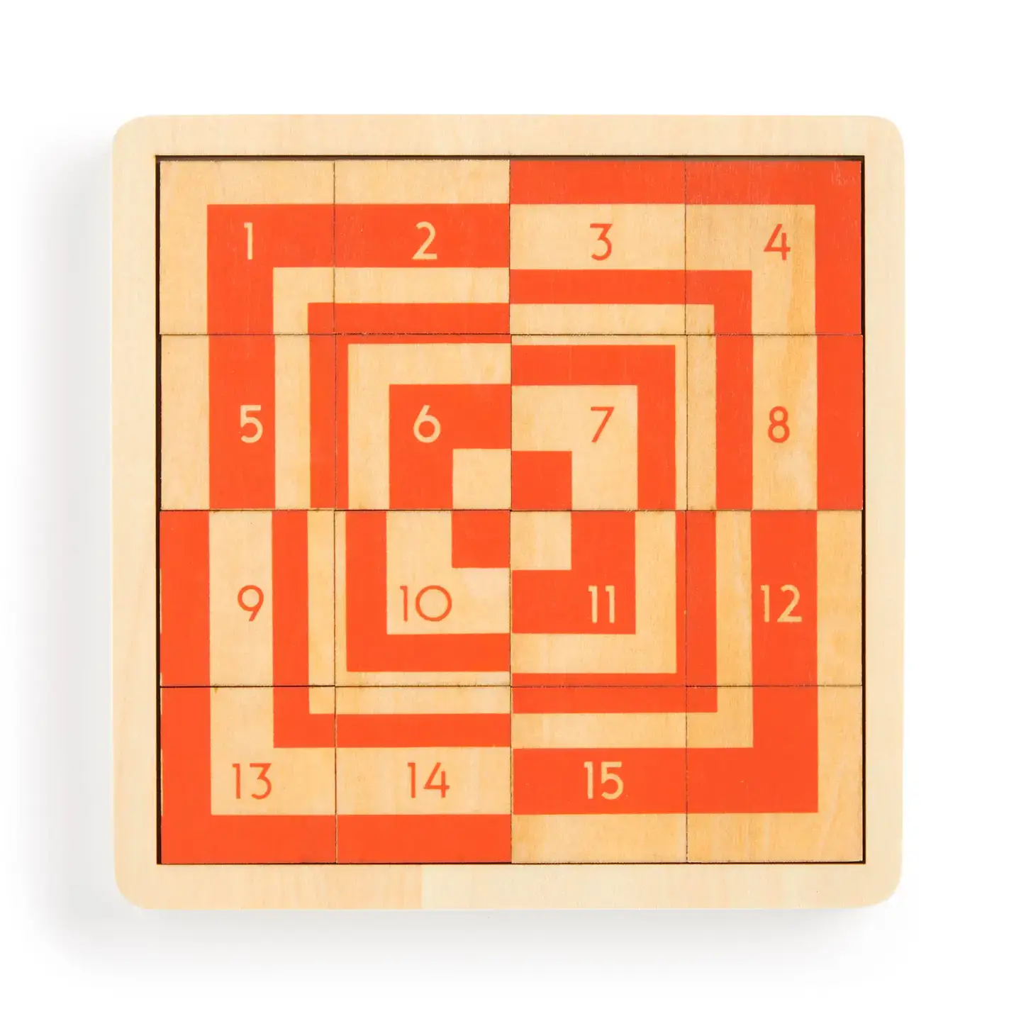 Frank Lloyd Wright Imperial Hotel 2-in-1 Sliding Wood Puzzle - Image 3