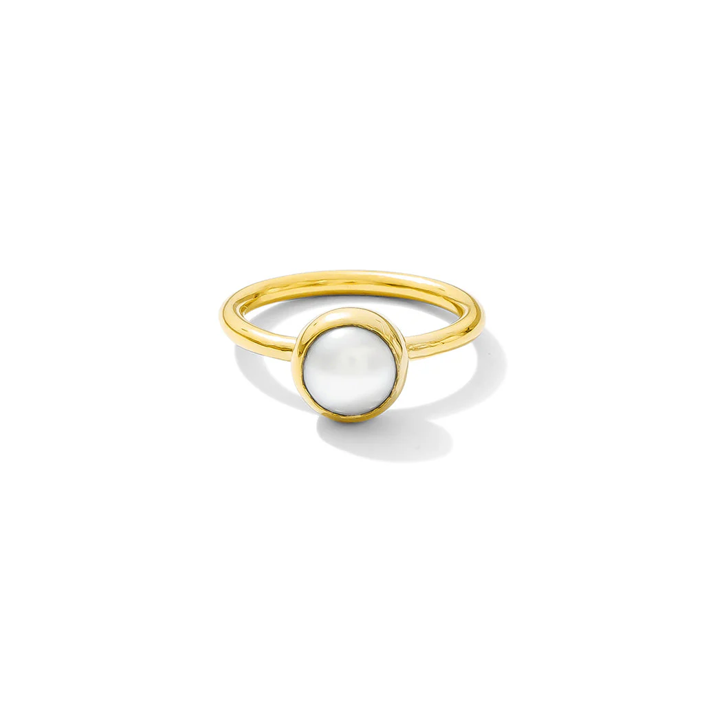 Freahwater Pearl Bombshell Ring