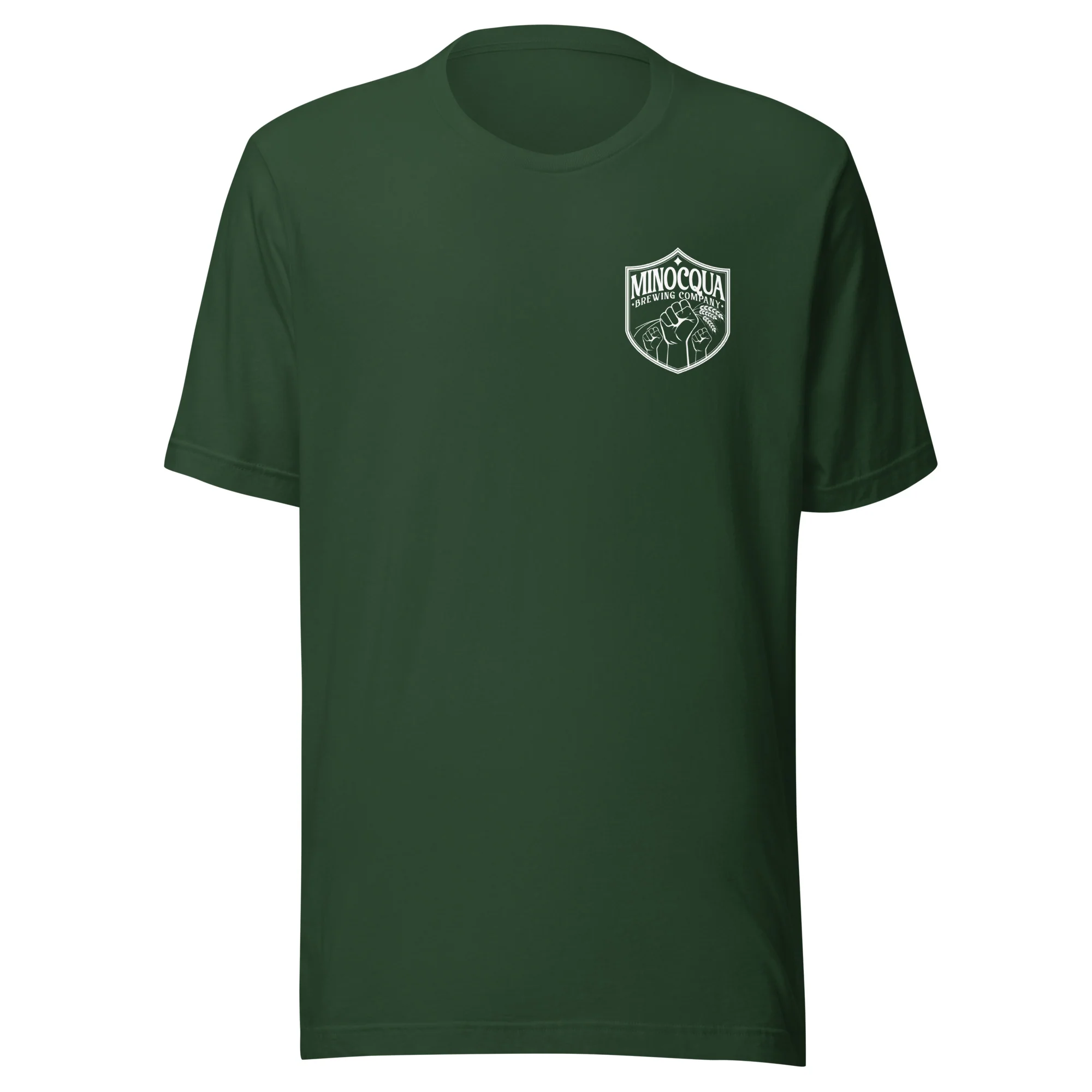 Free Beer Day Front & Back Print T-shirt (White Print) - Image 11