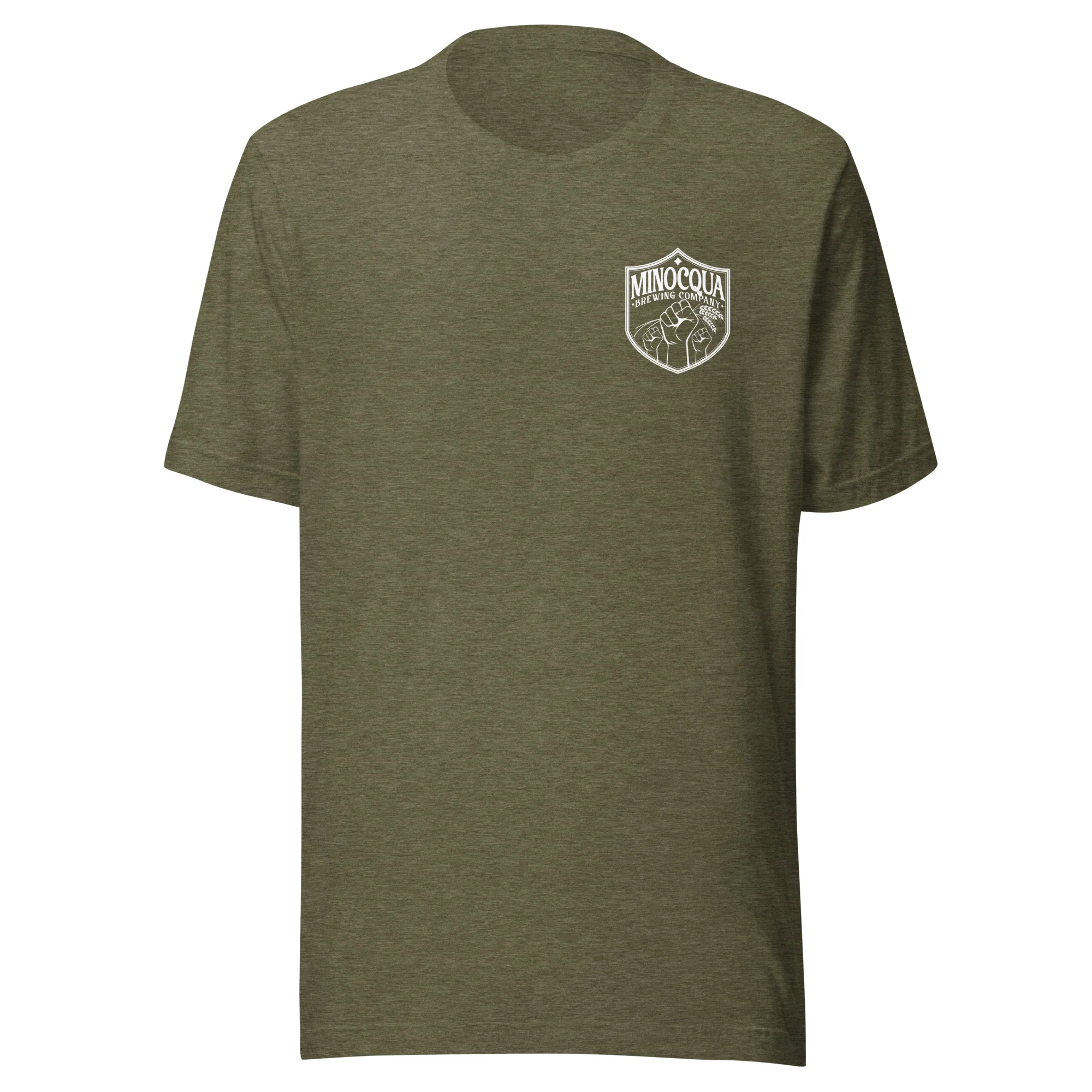 Free Beer Day Front & Back Print T-shirt (White Print) - Image 15