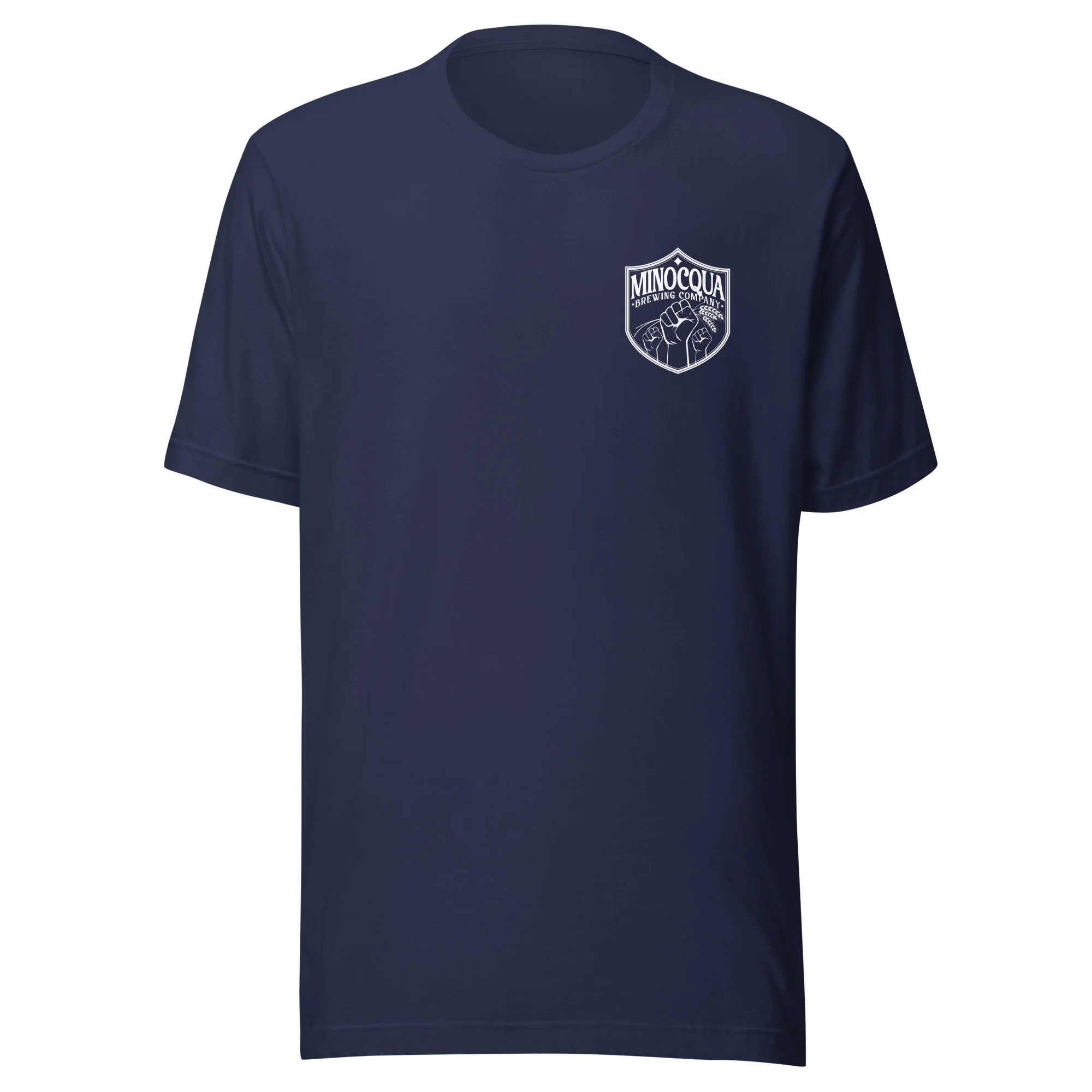 Free Beer Day Front & Back Print T-shirt (White Print) - Image 5