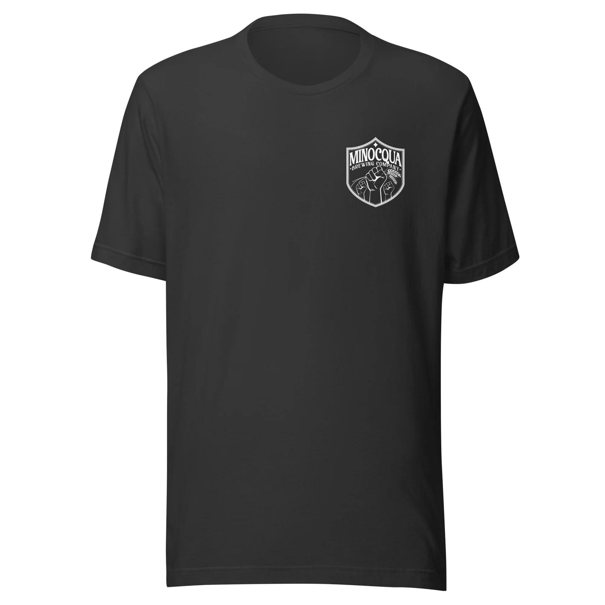 Free Beer Day Front & Back Print T-shirt (White Print) - Image 9
