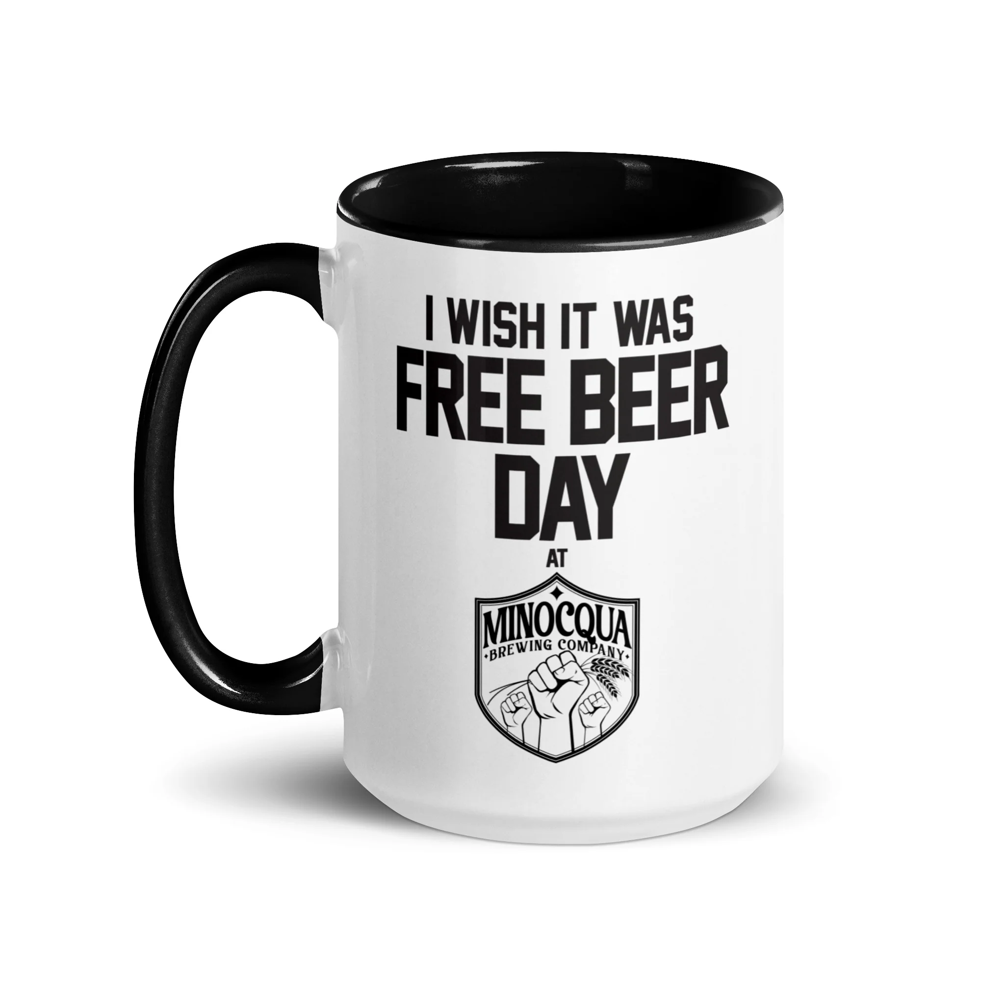 Free Beer Day Two-Tone Mug - Image 6