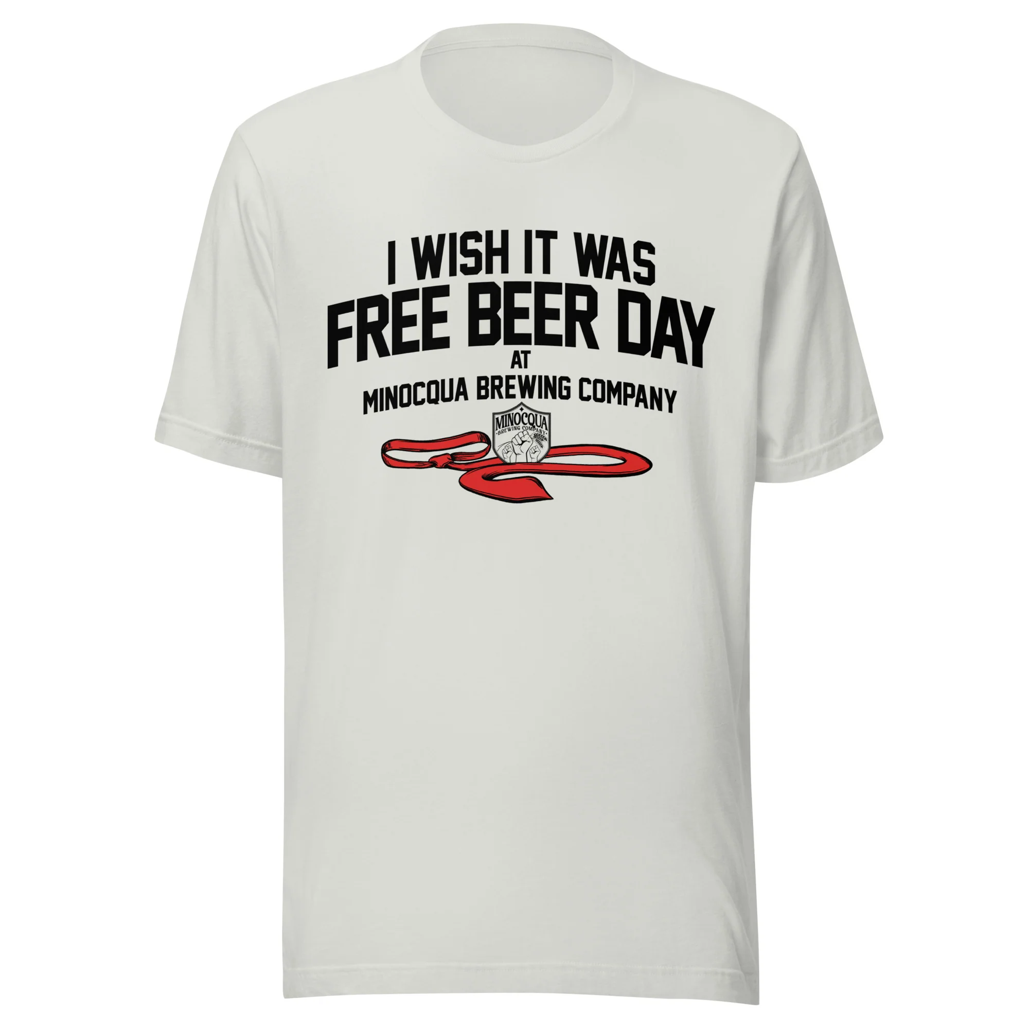 Free Beer Day T-shirt (Black Print) - Image 7