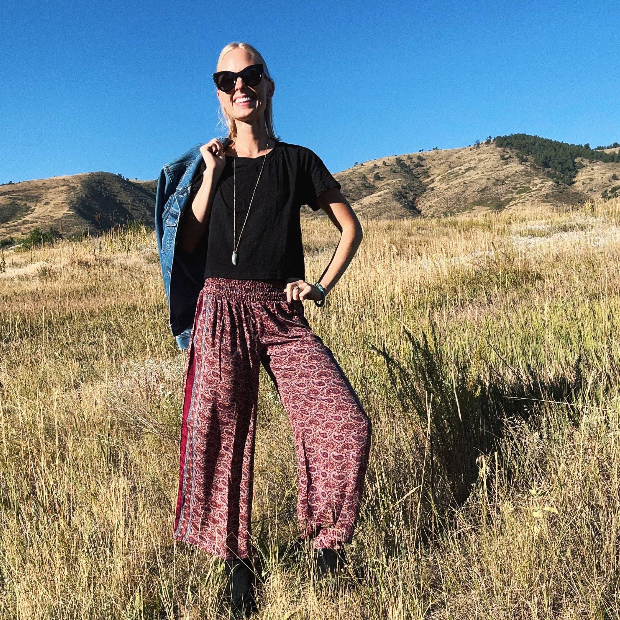 Free Spirit Wide-Leg Palazzo Pants - Image 4
