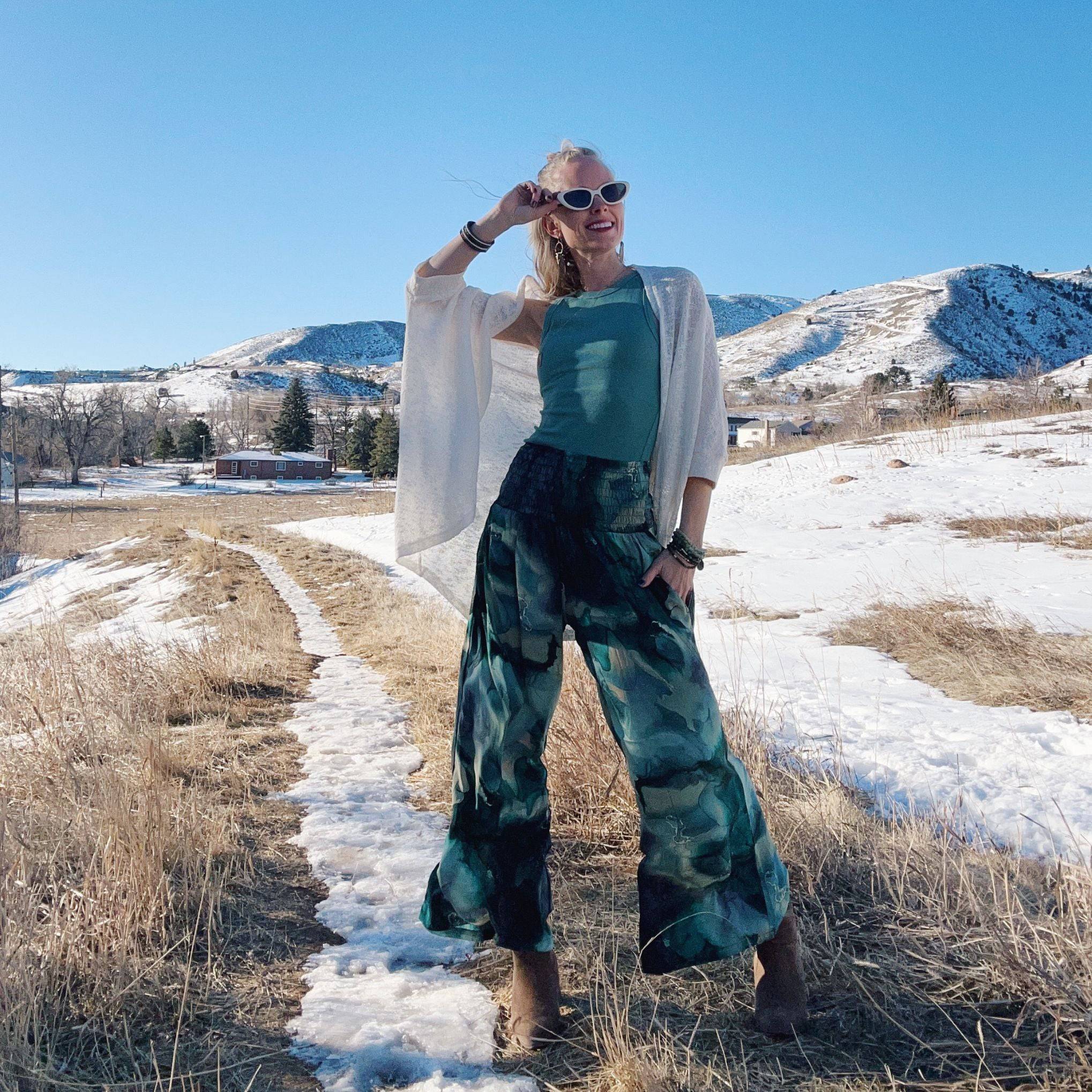 Free Spirit Wide-Leg Palazzo Pants - Image 5