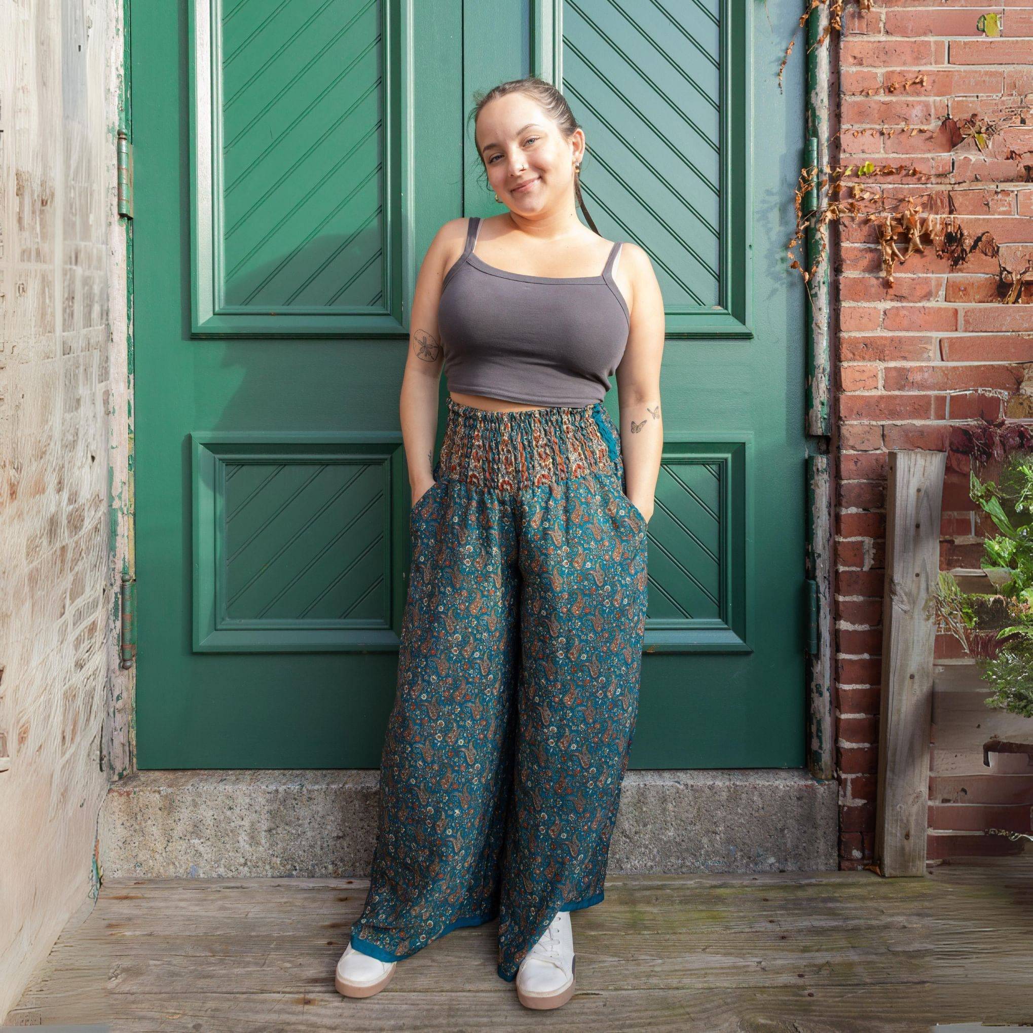 Free Spirit Wide-Leg Palazzo Pants - Image 6
