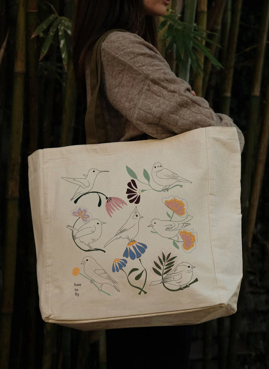 Free to Fly (Birds) | Tote - Image 3