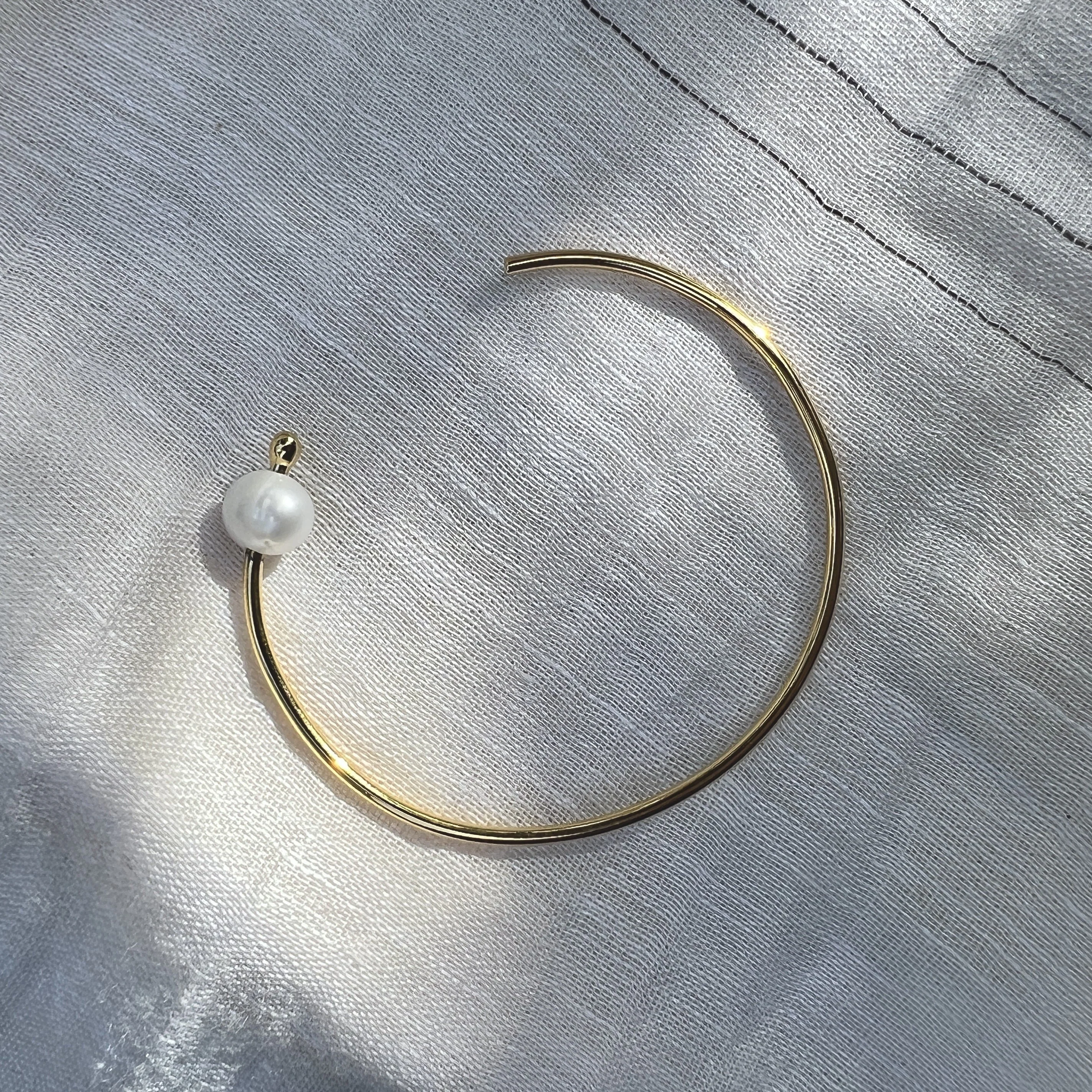 Freshwater Pearl Bangle - Image 3