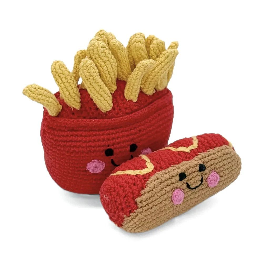 Friendly French Fries Rattle - Image 2