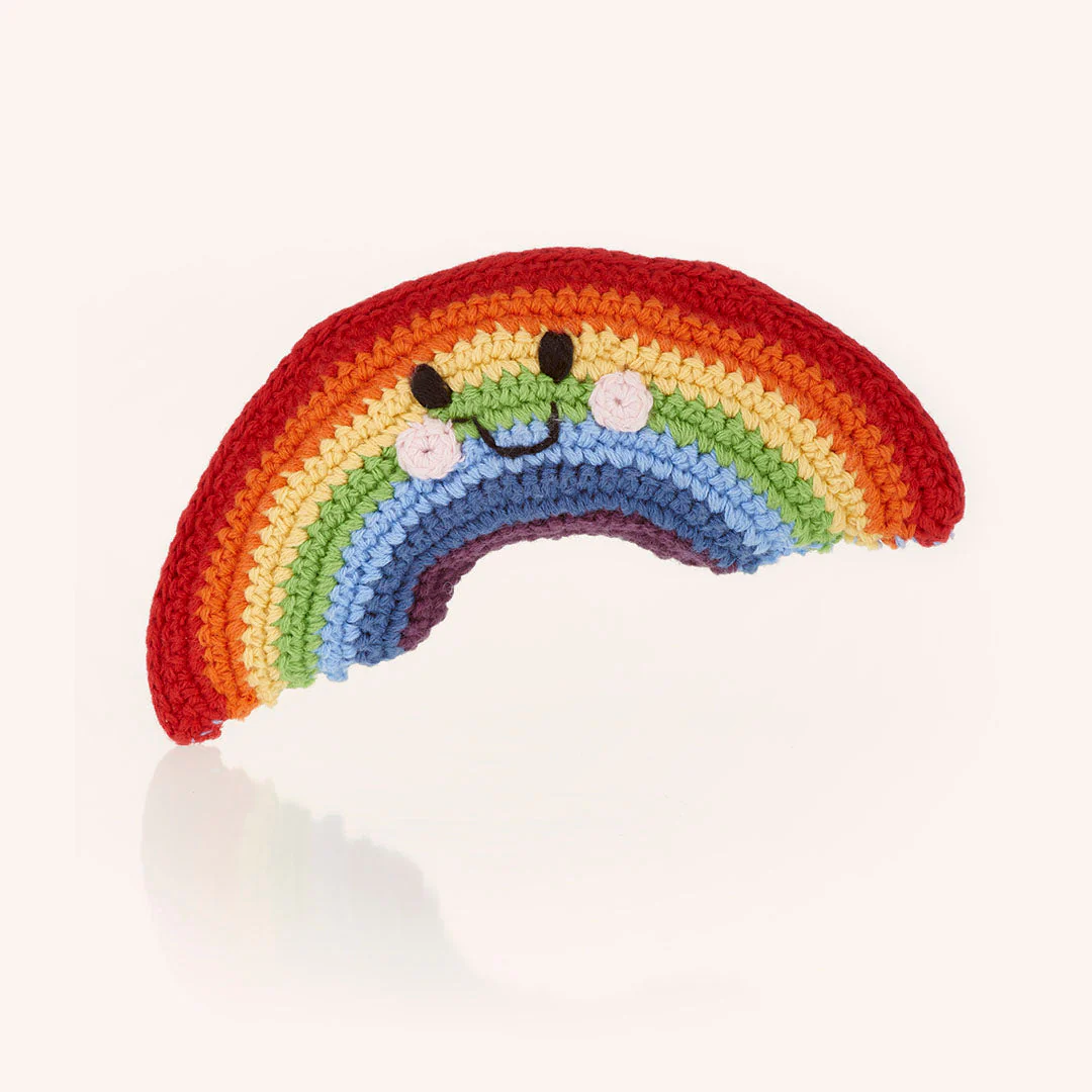 Friendly Rainbow Rattle