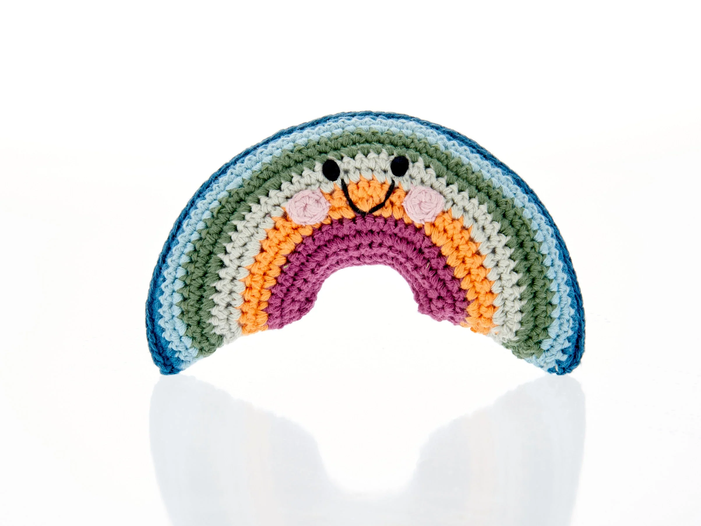 Friendly Rainbow Rattle - Image 2