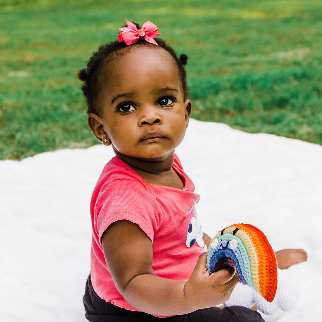 Friendly Rainbow Rattle - Image 5
