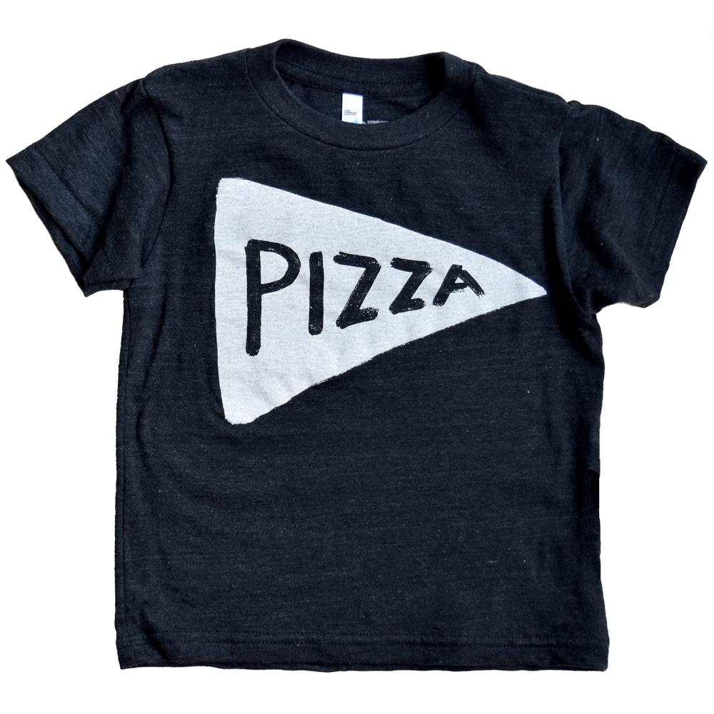 Funny Kids Pizza Graphic T-Shirt - Image 3