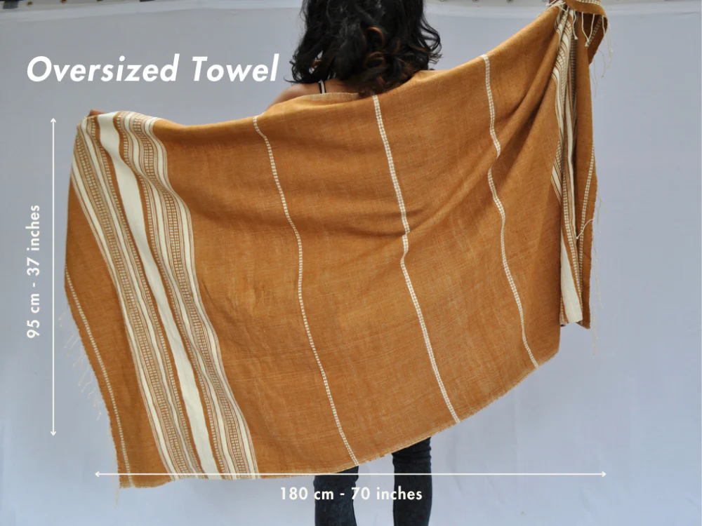 Genalé Handwoven Ethiopian Cotton Bath Towel - Image 5