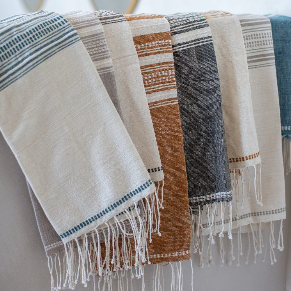 Genalé Handwoven Ethiopian Cotton Hand Towel - Image 4