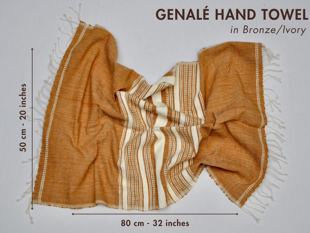 Genalé Handwoven Ethiopian Cotton Hand Towel - Image 5