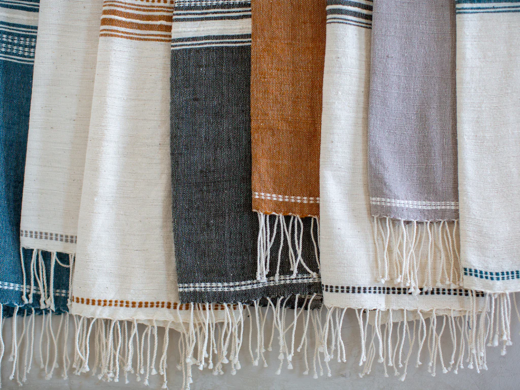 Genalé Handwoven Ethiopian Cotton Hand Towel - Image 8
