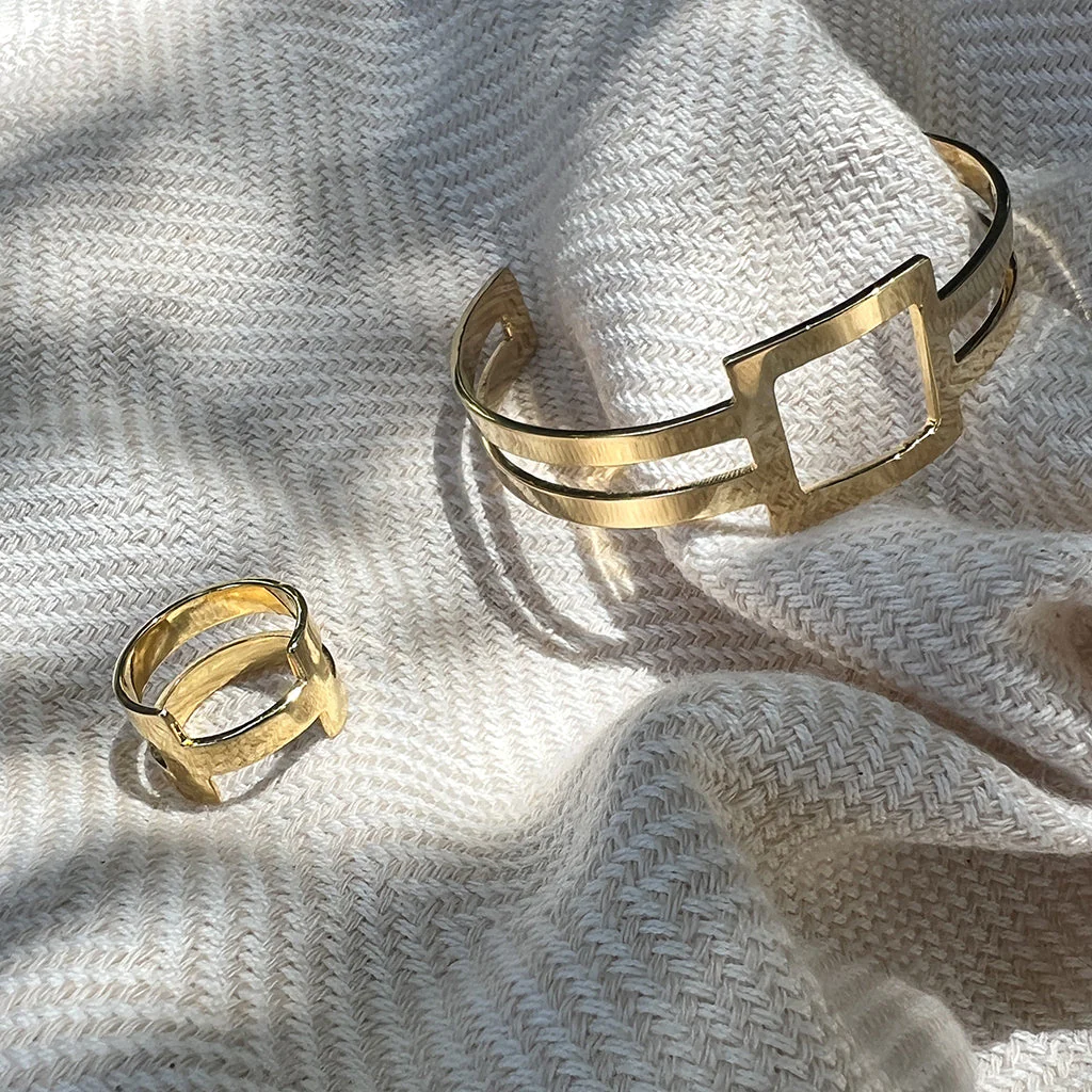 Geo Stripe Bombshell Cuff - Image 5