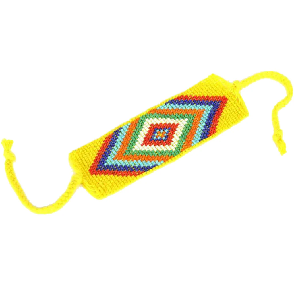Geometric Beaded Cuff - Image 2