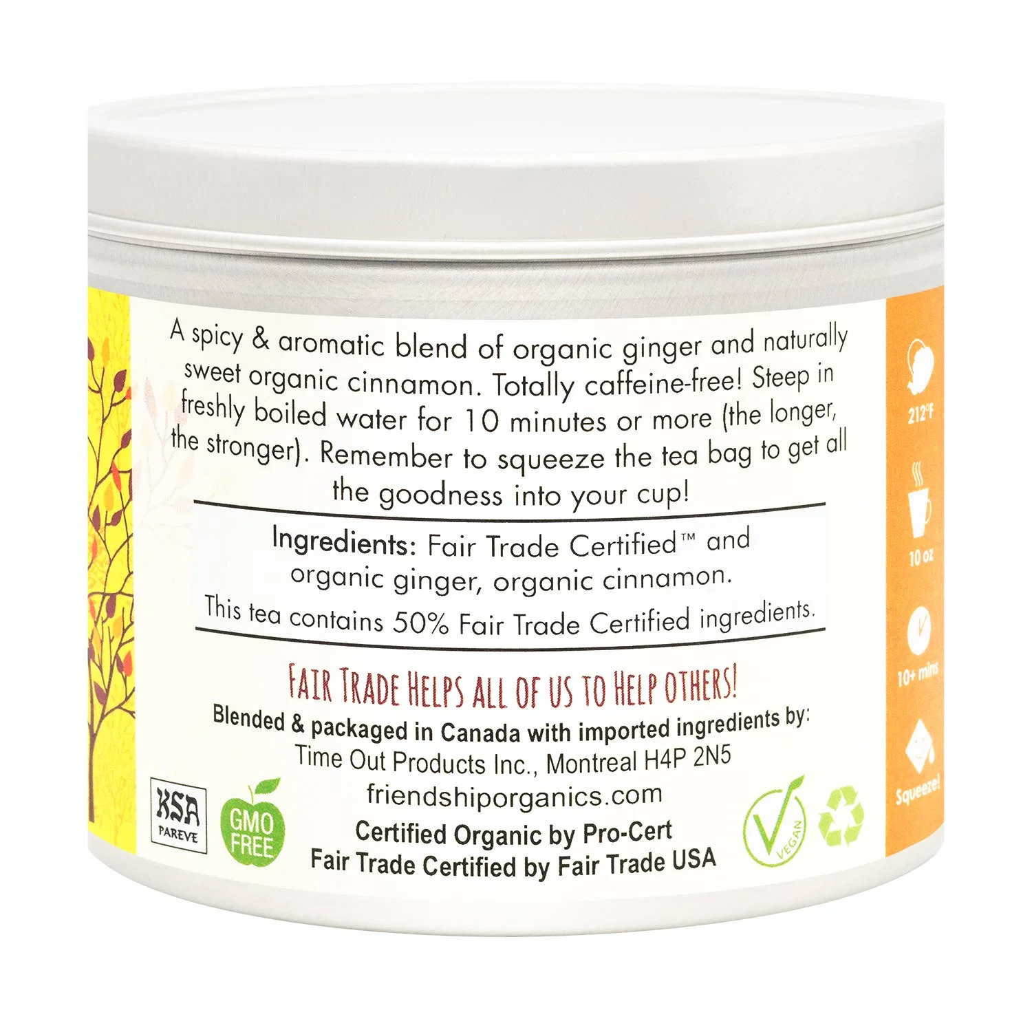 Ginger Cinnamon Herbal Tea - Image 5