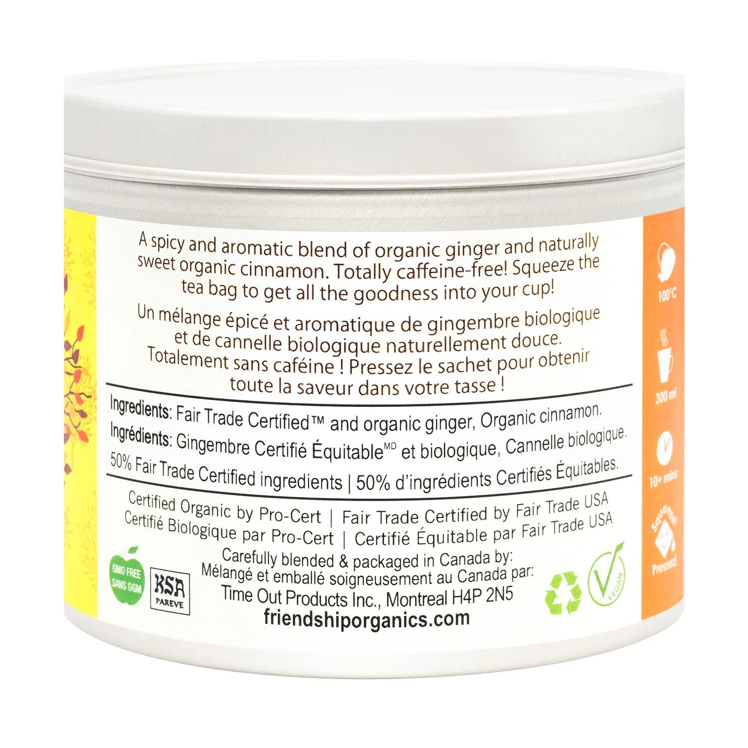 Ginger Cinnamon Herbal Tea - Image 8