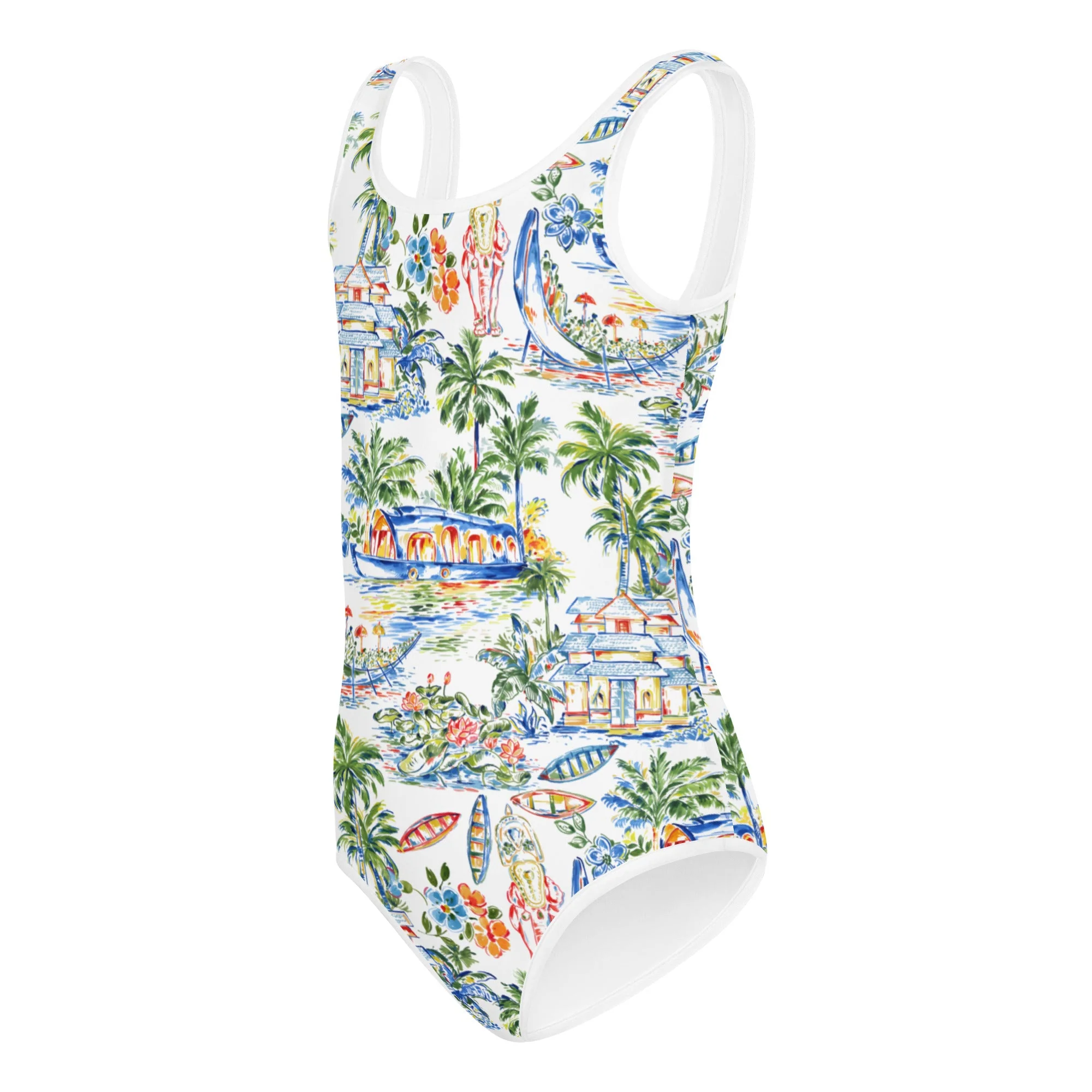 Girls One Piece Swimsuit - Image 2
