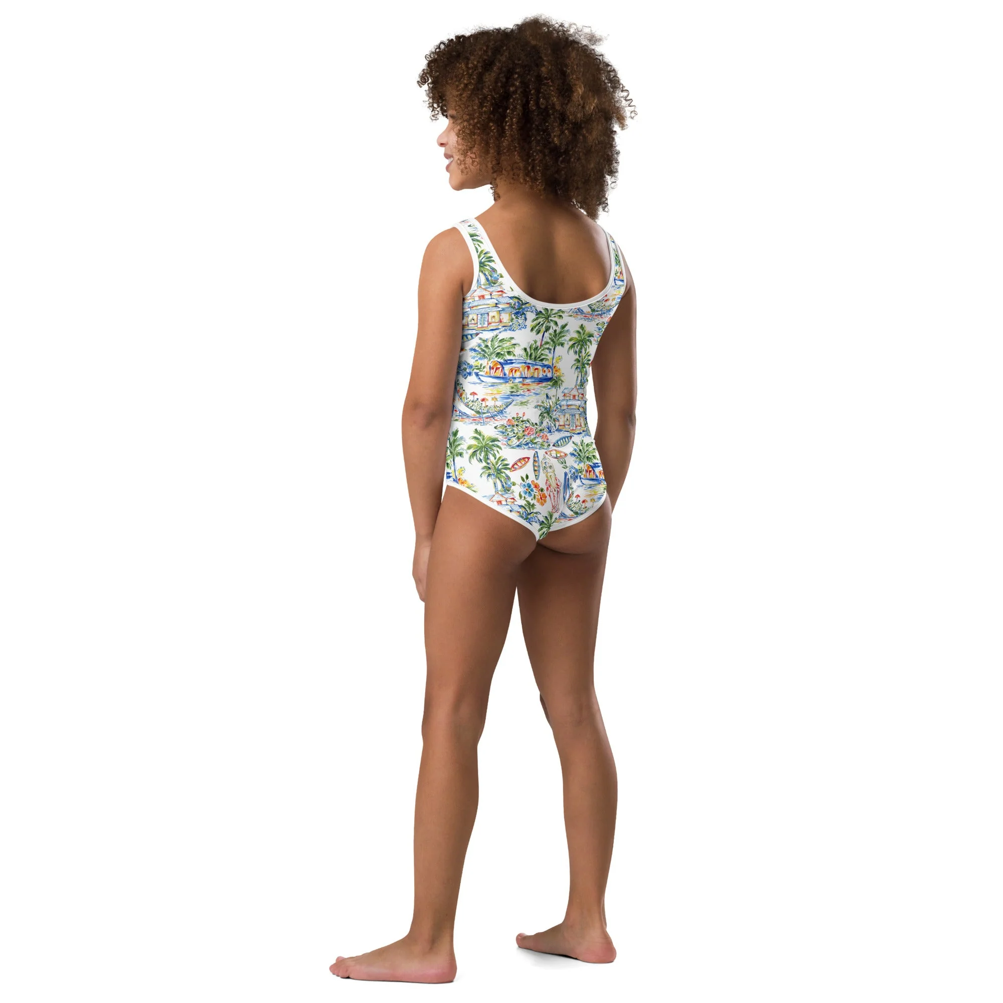 Girls One Piece Swimsuit - Image 6