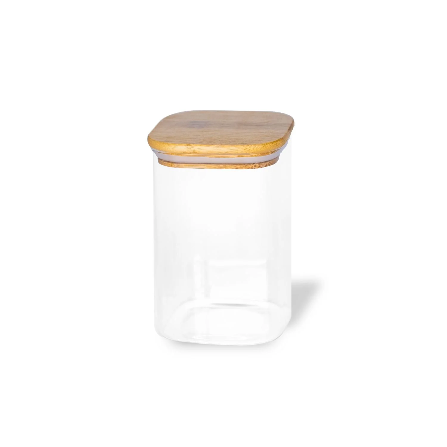 Glass Pigment Storage Jars with Bamboo Lid - Image 5