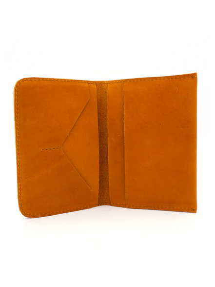 Globetrotter Leather Passport Case - Image 3