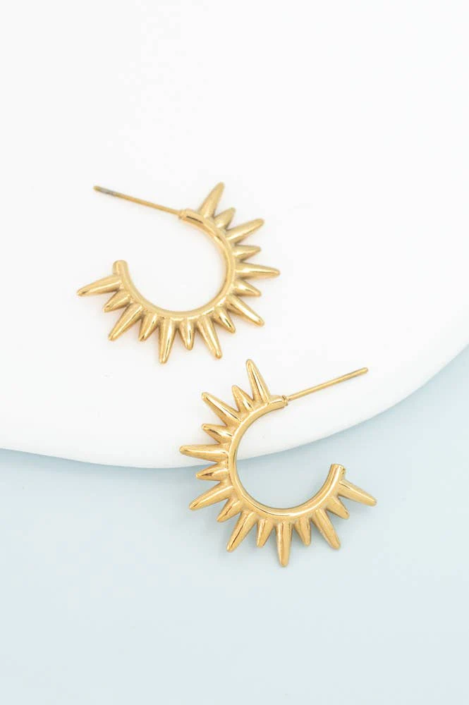 Glow Up Hoop Earrings - Image 3