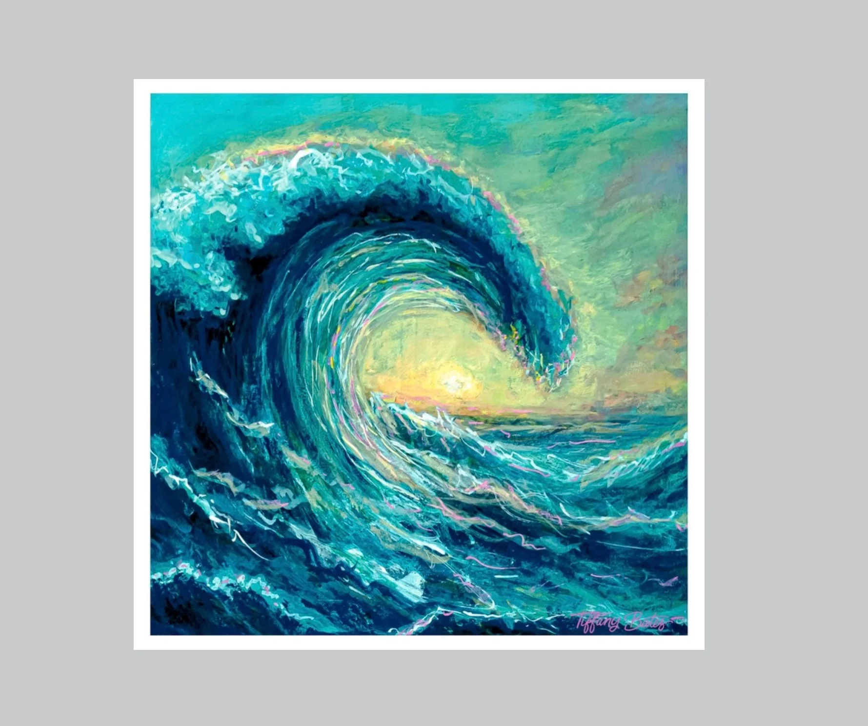 Golden Crest - Fine Art Print - 8â x 8â