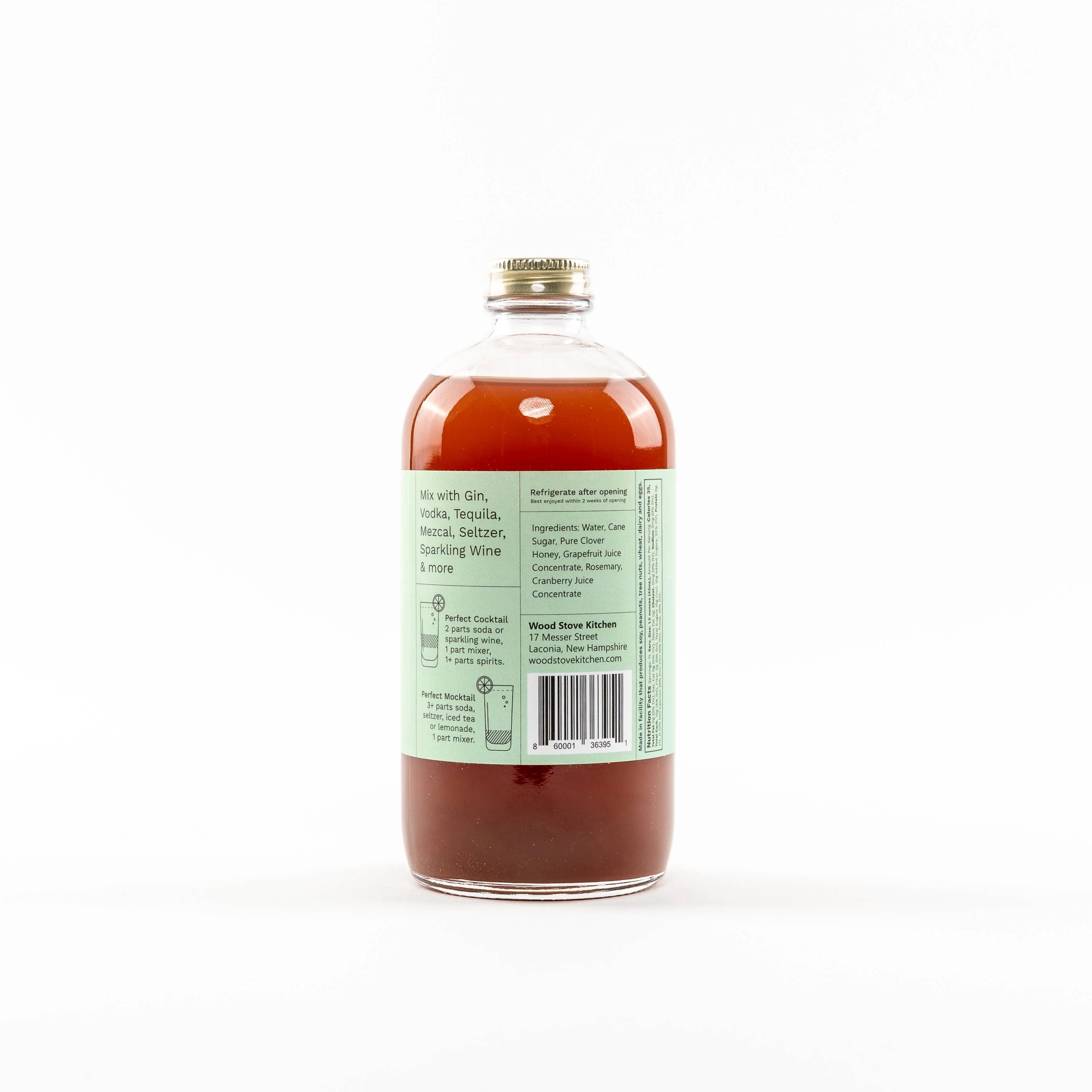 Grapefruit & Rosemary Cocktail & Mocktail Mixer 16 fl oz - Image 3