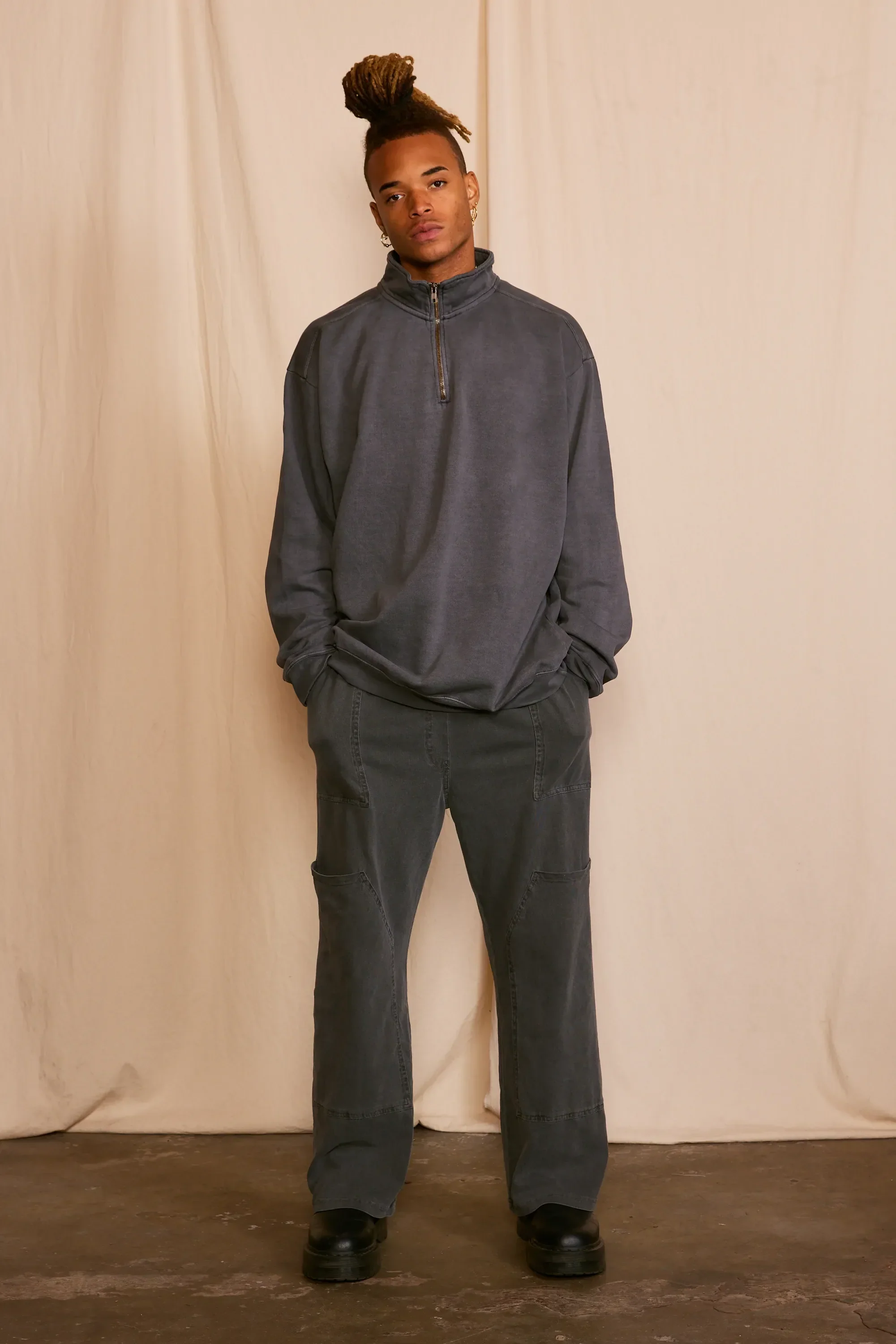 Grateful Dead Zip Men's Sweatshirt - Image 2