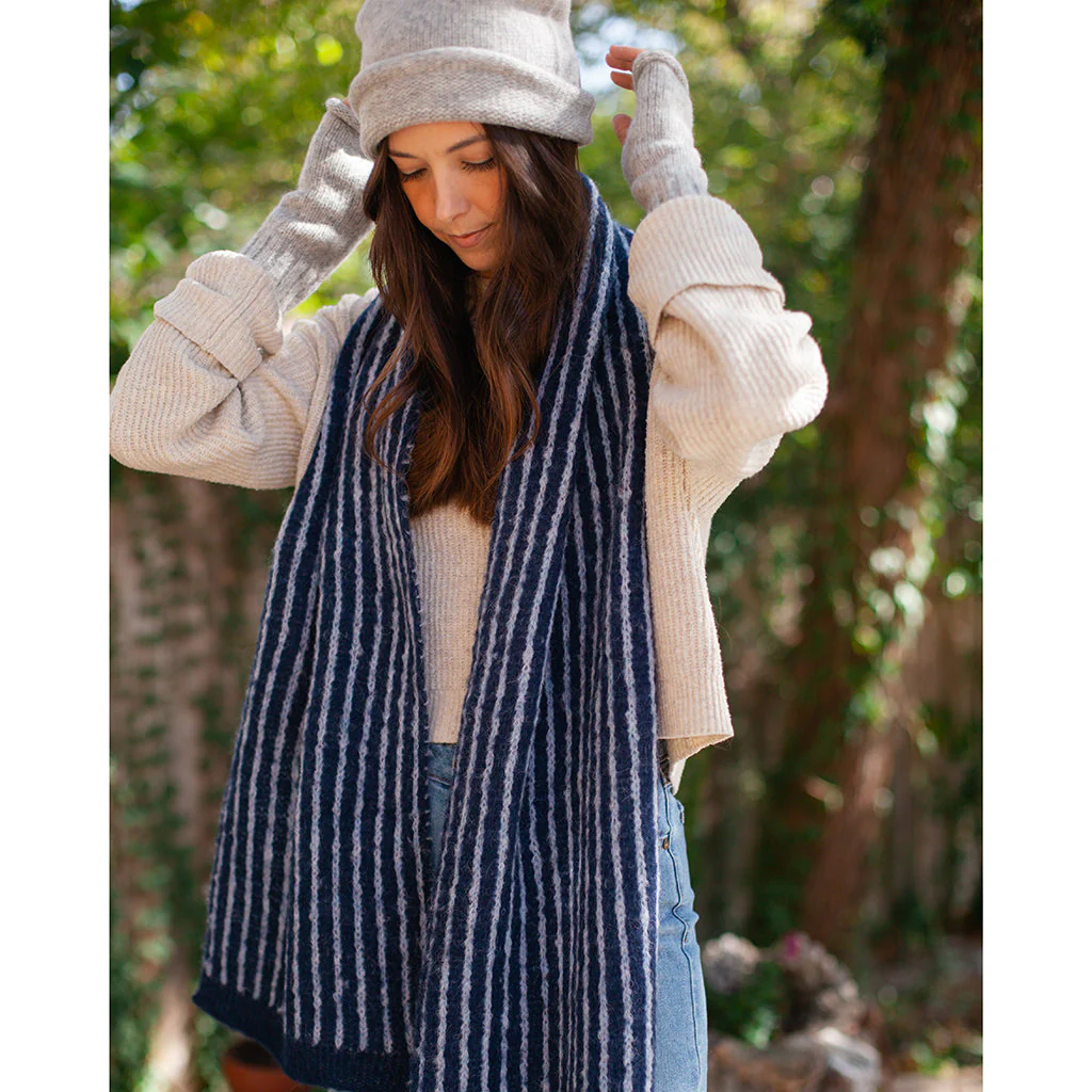 Gray Essential Knit Alpaca Beanie - Image 4