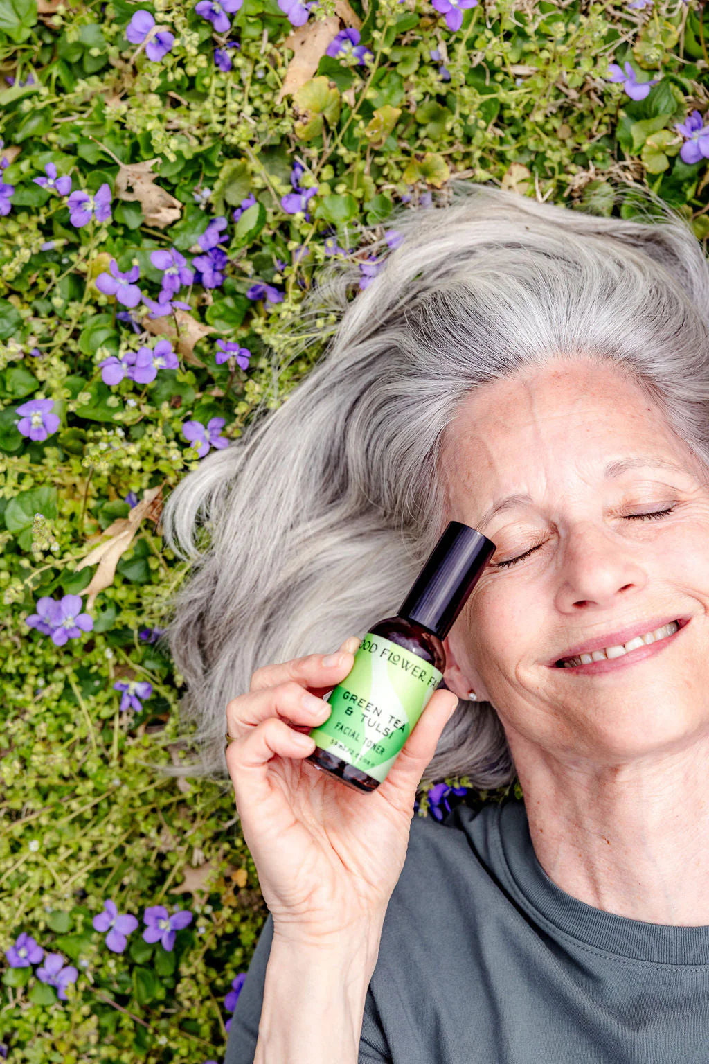 Green Tea & Tulsi Facial Toner - Image 2