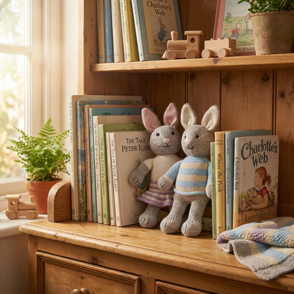 Grey Bunny in Sweater - Image 3