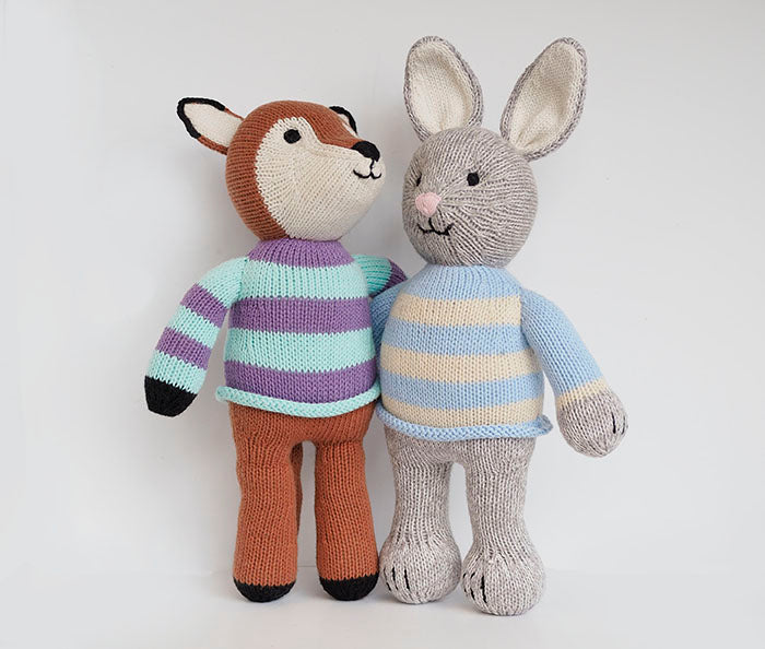 Grey Bunny in Sweater - Image 4