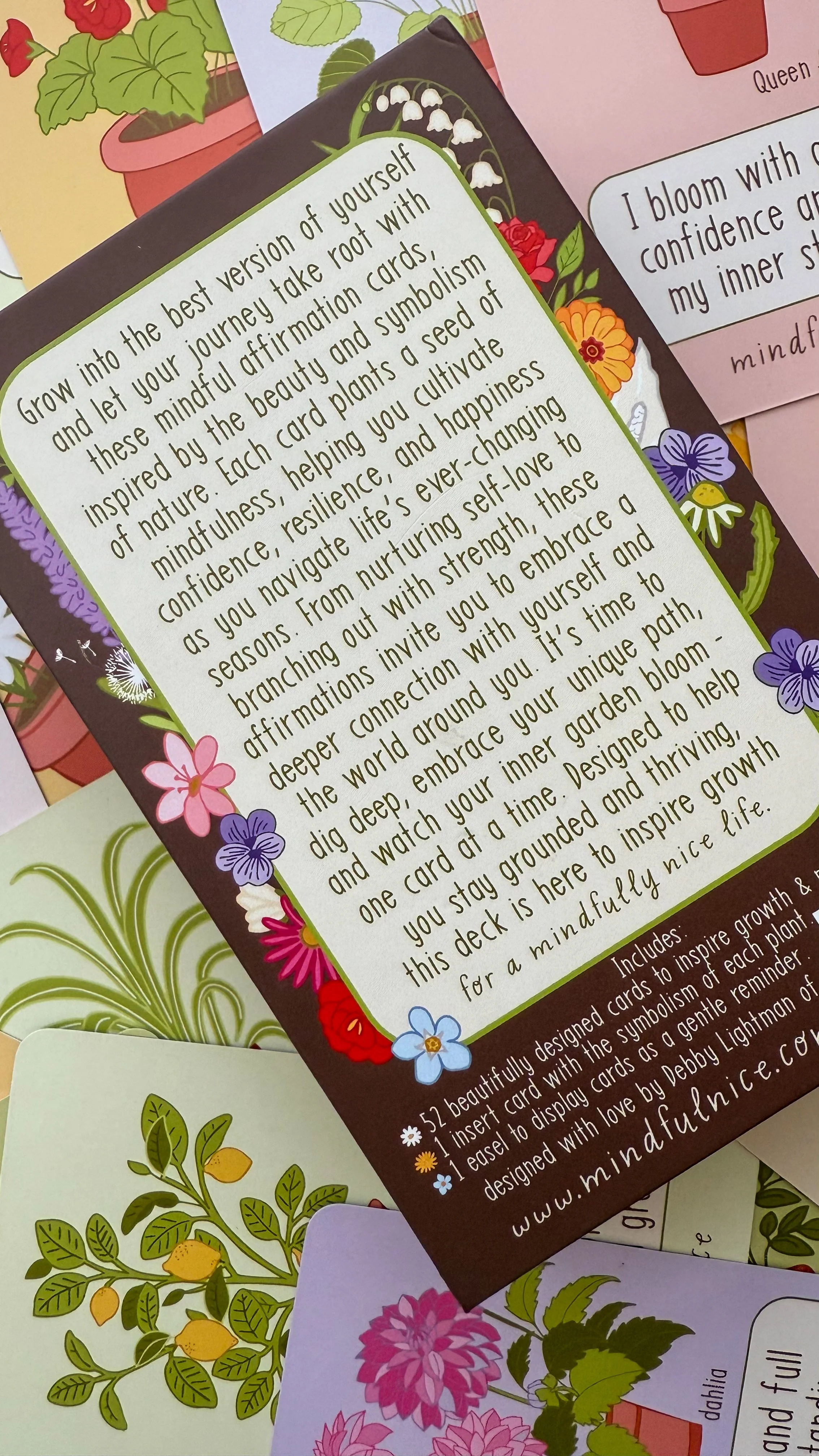 Grow With The Flow Affirmation Cards - Image 2