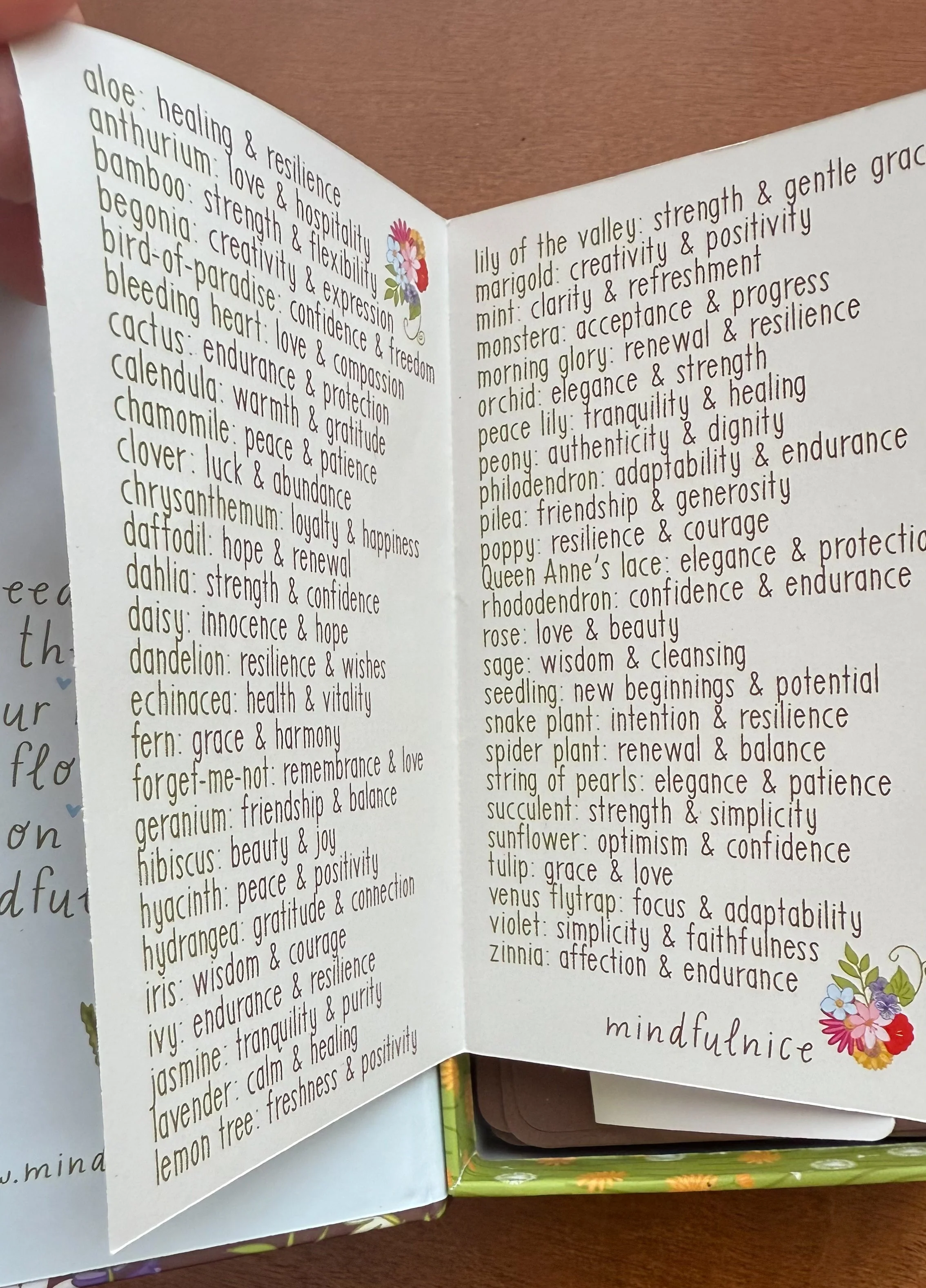 Grow With The Flow Affirmation Cards - Image 3